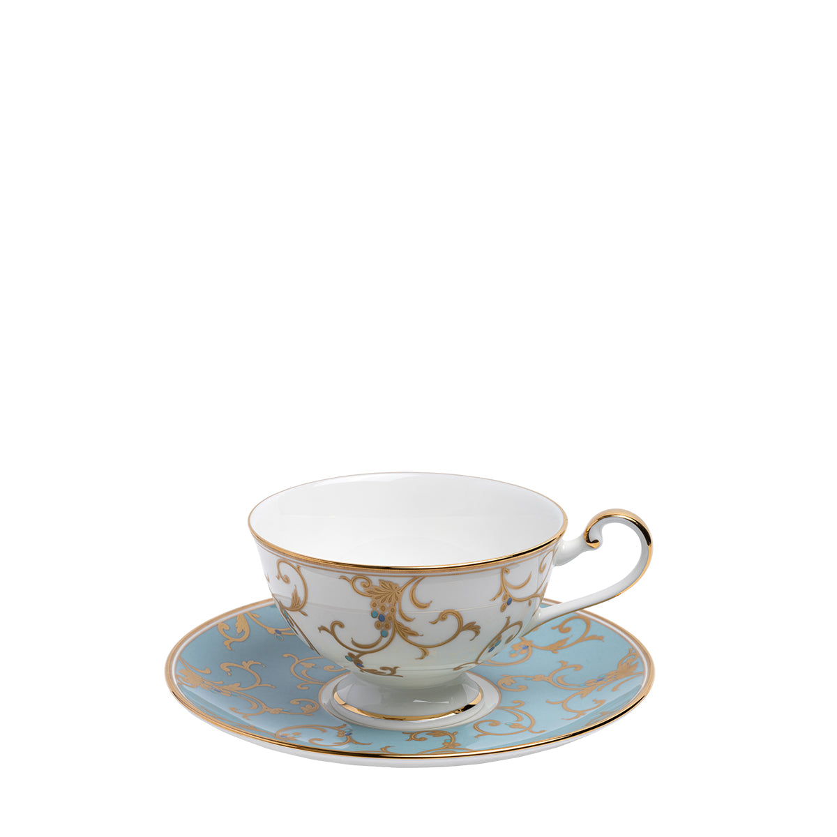 ANATOLIA BLUE MIX & MATCH TEA CUP & 16CM SAUCER