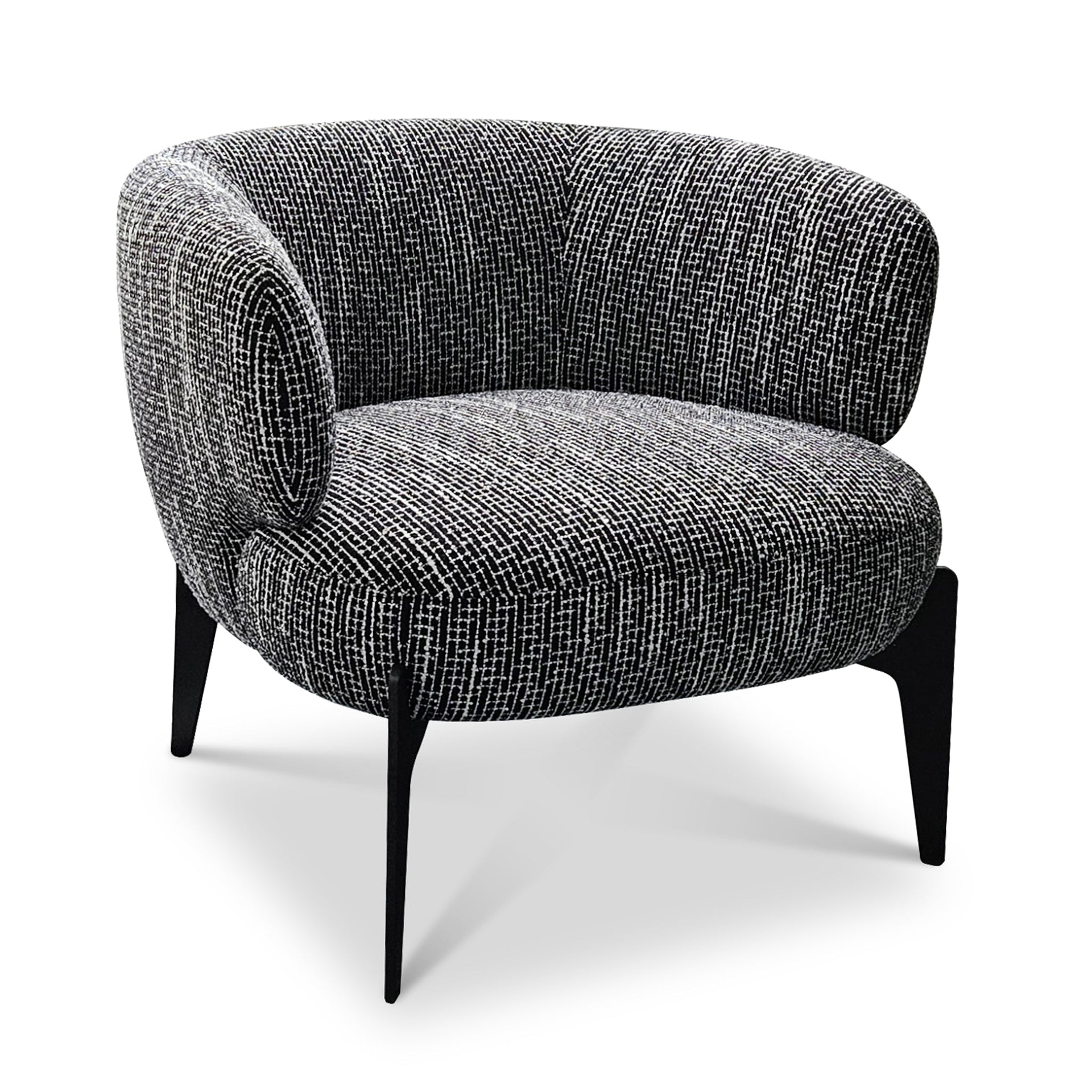 MOONWALKER BLACK CLUB CHAIR