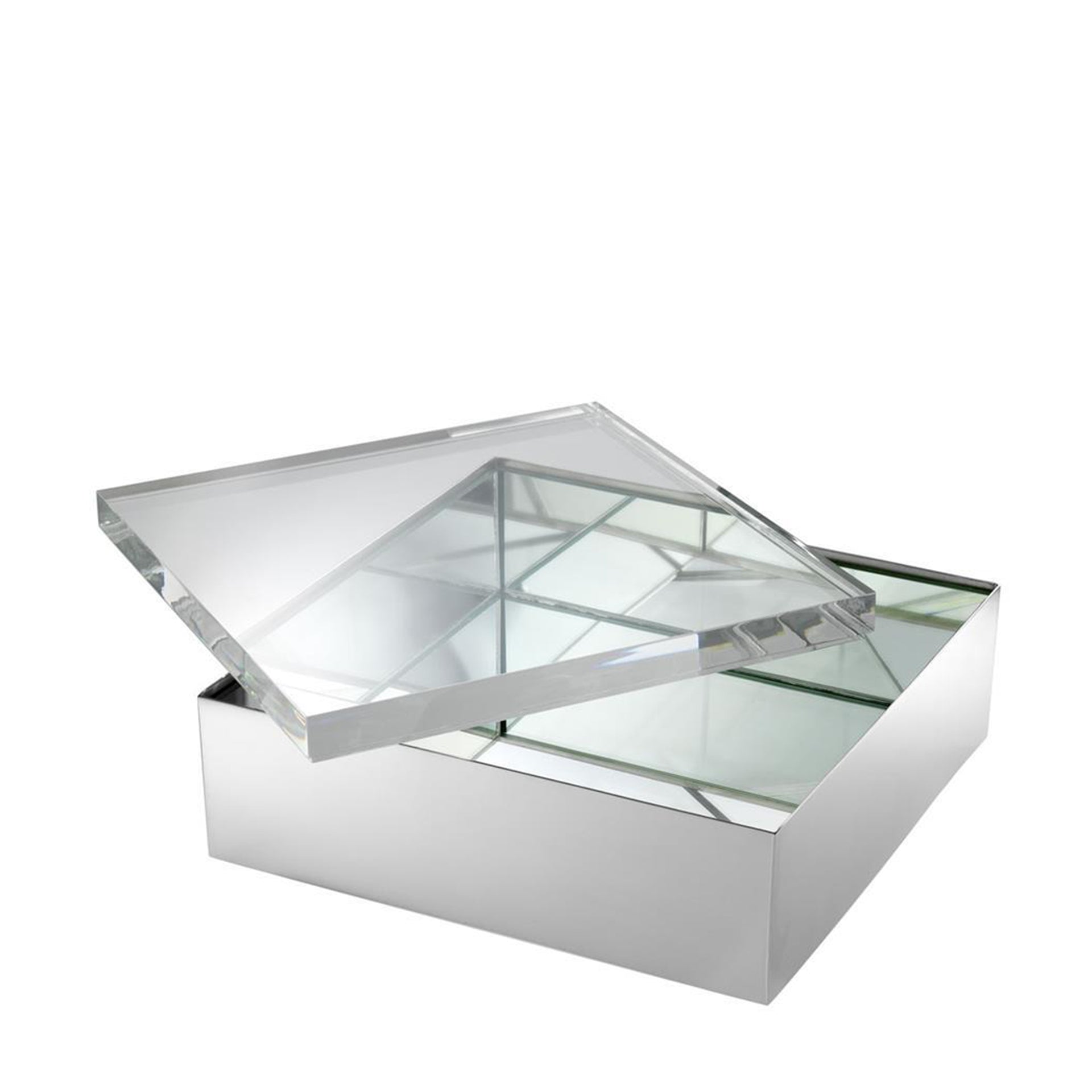 BOX BROOK NICKEL FINISH BOX