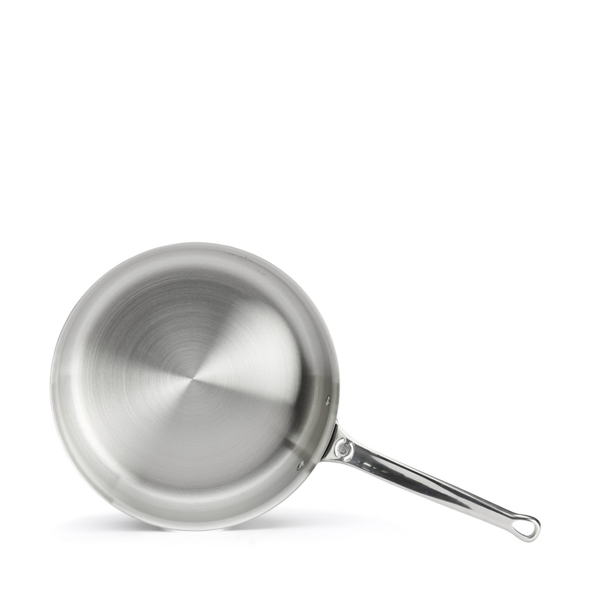 STRAIGHT-EDGED STAINLESS STEEL SAUTE-PAN
