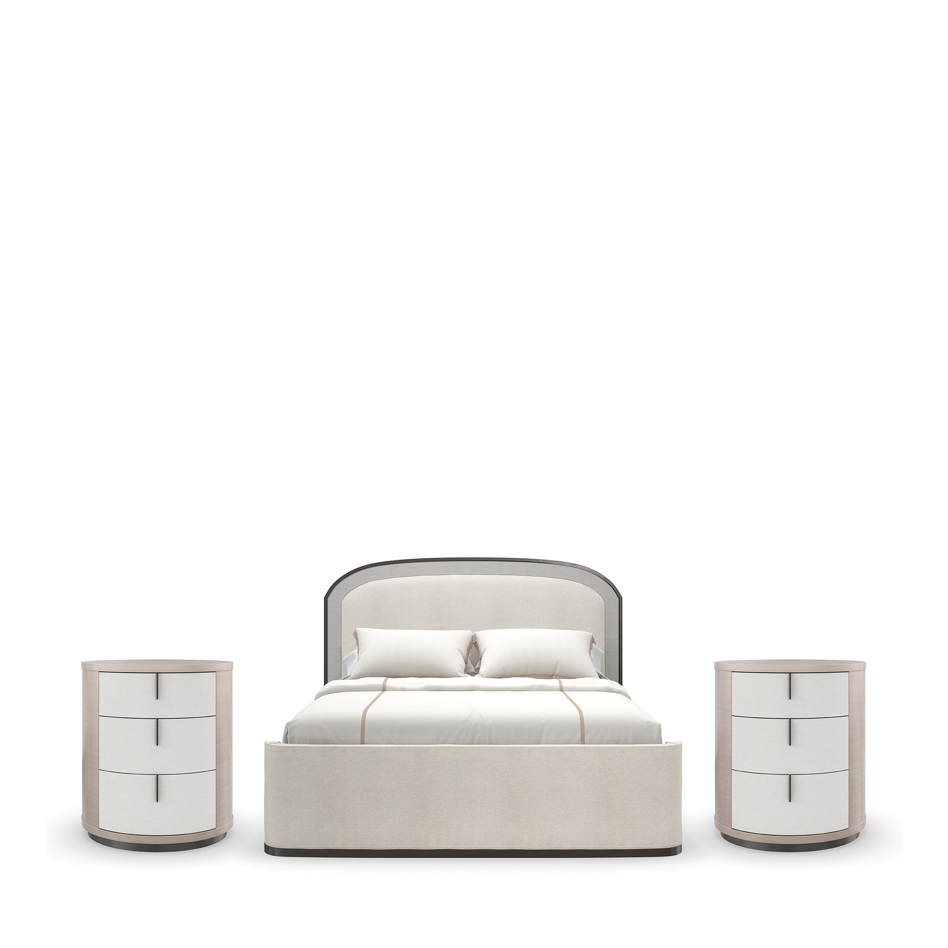 VALENTINA KING BED WITH NIGHSTANDS