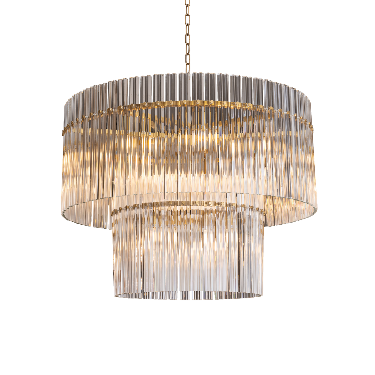 ASTER ALIGNED ROUND CHANDELIER