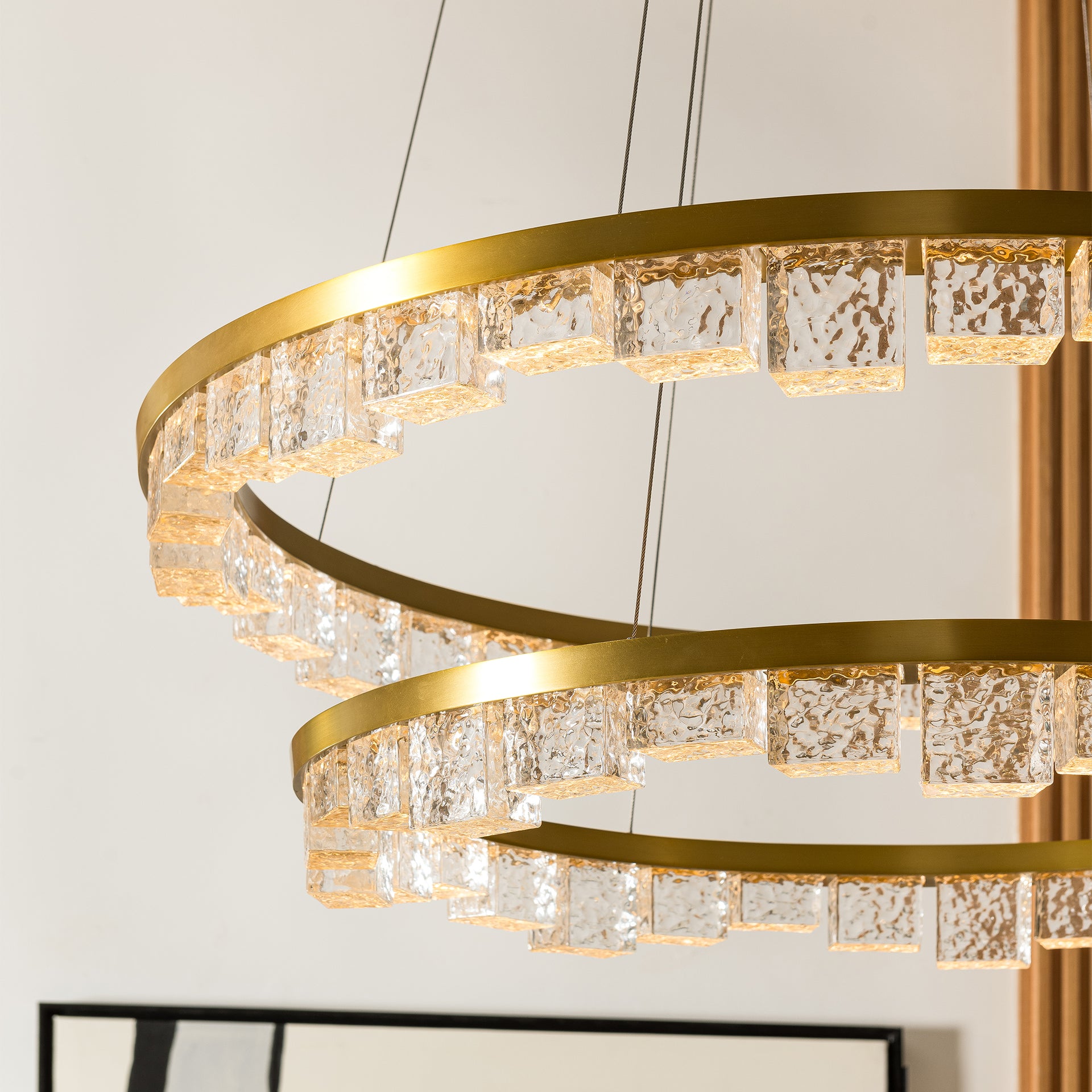 ORIANA 2-TIER CHANDELIER