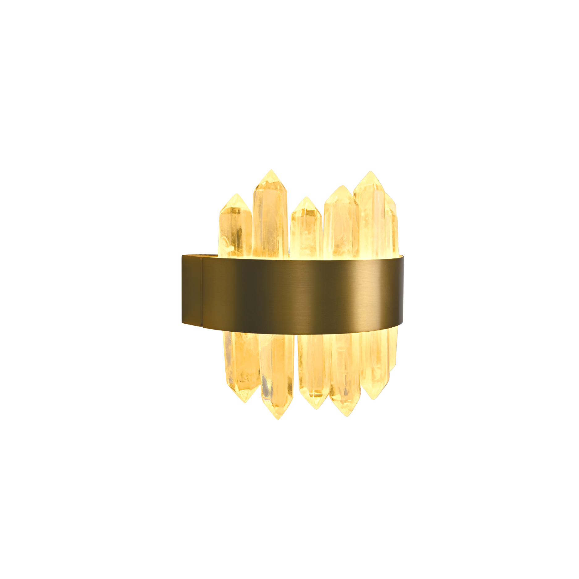 KEYSTONE ANTIQUE BRASS WALL LAMP