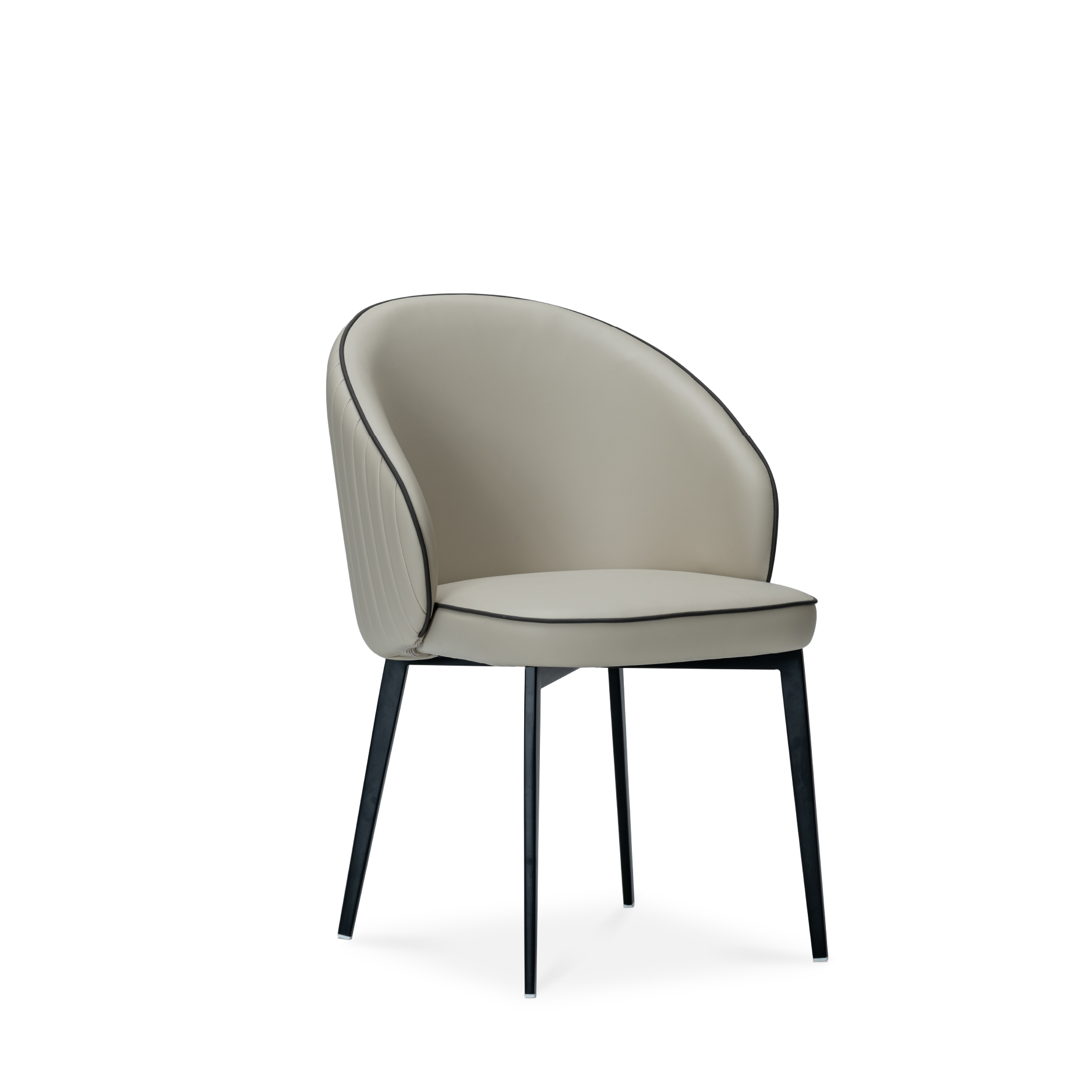 POLO CHROMA LEATHER DINING CHAIR