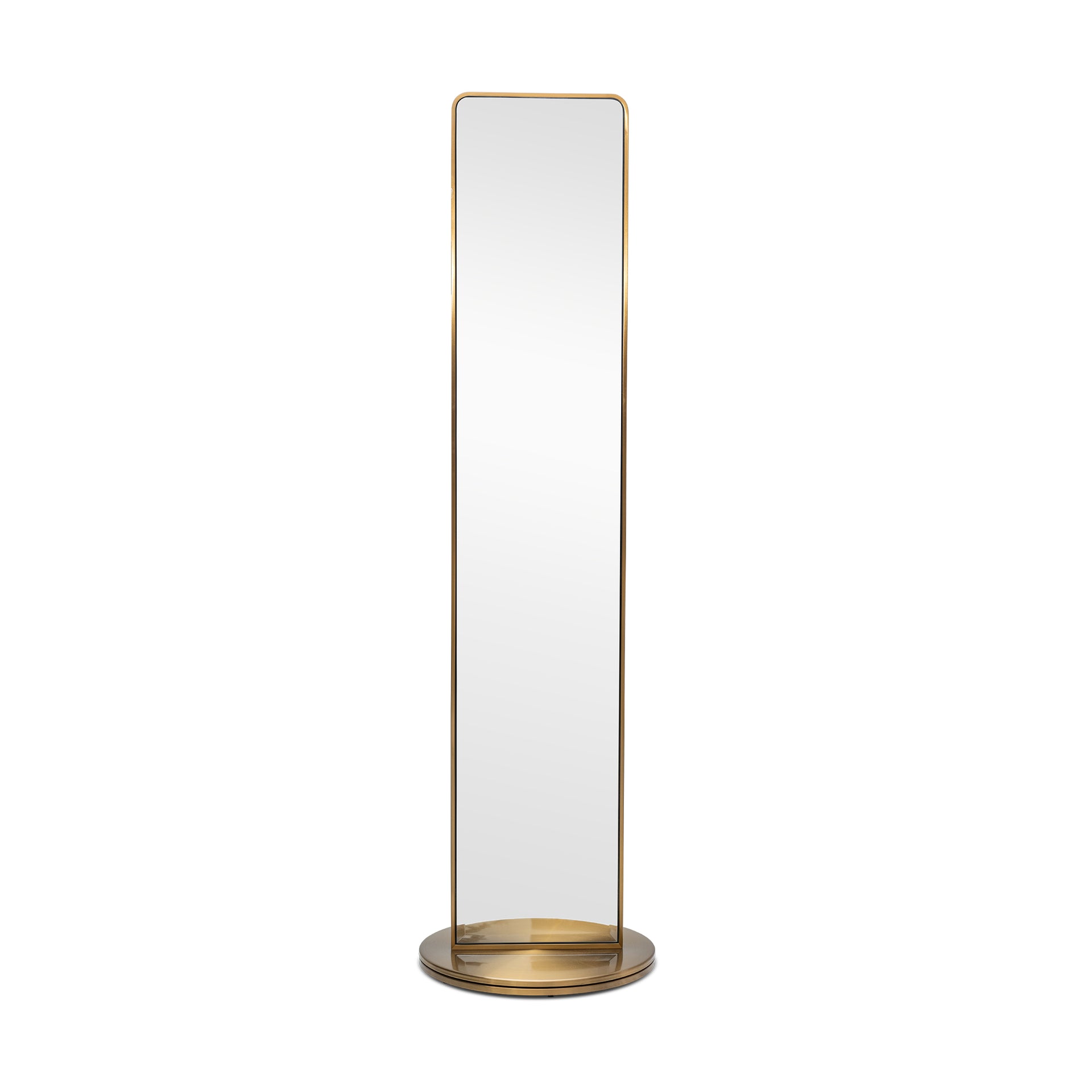 DEMURA BRUSHED BRASS
FLOOR MIRROR