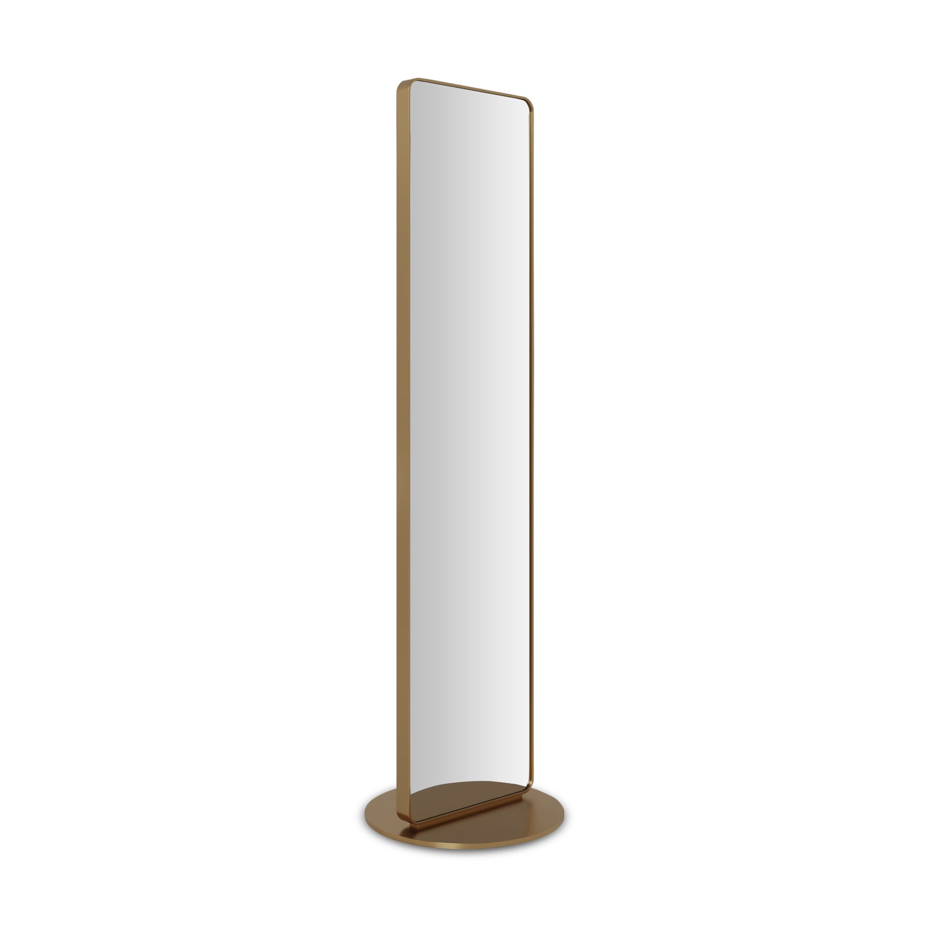 DEMURA BRUSHED BRASS
FLOOR MIRROR