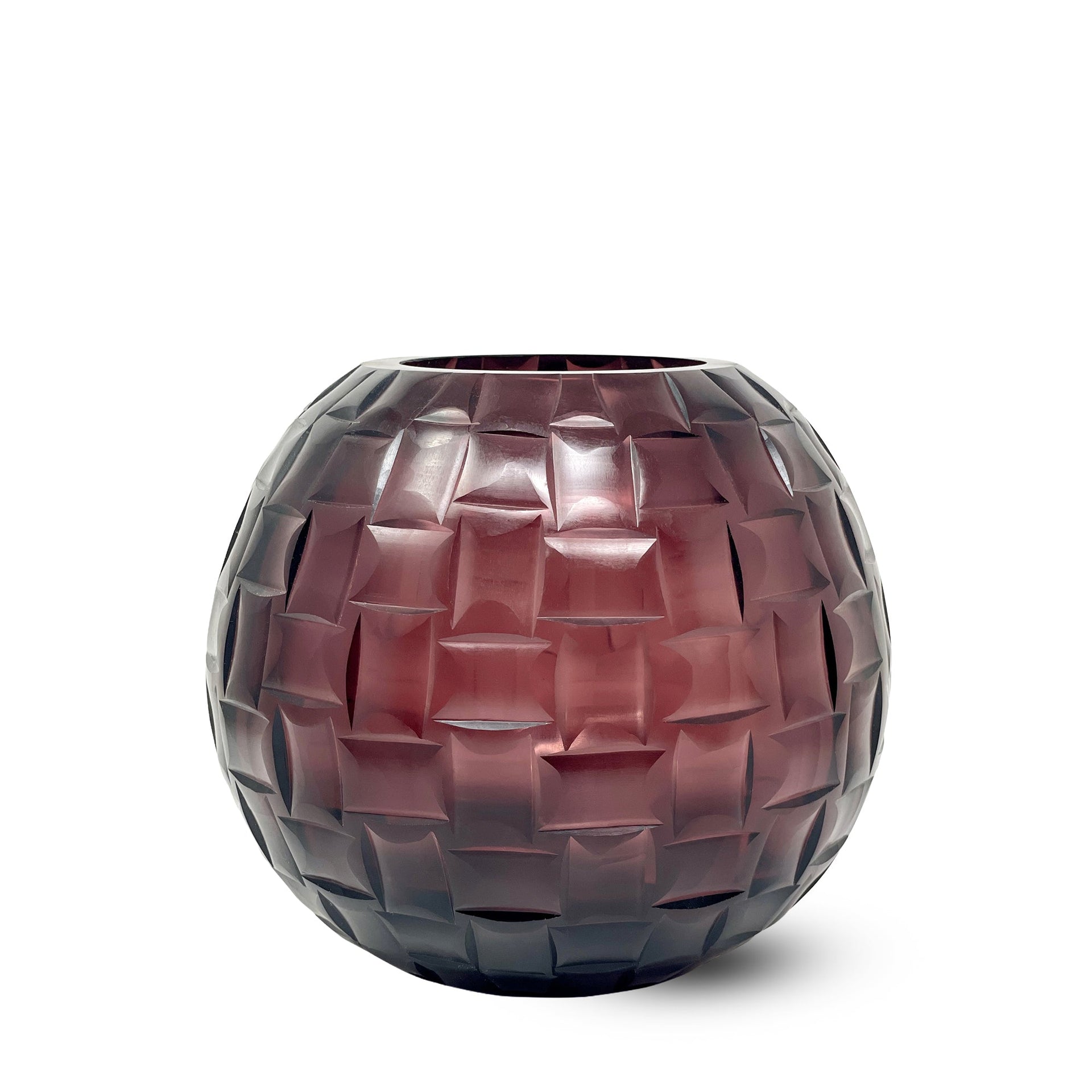 SOFT ORCHID ROUND VASE