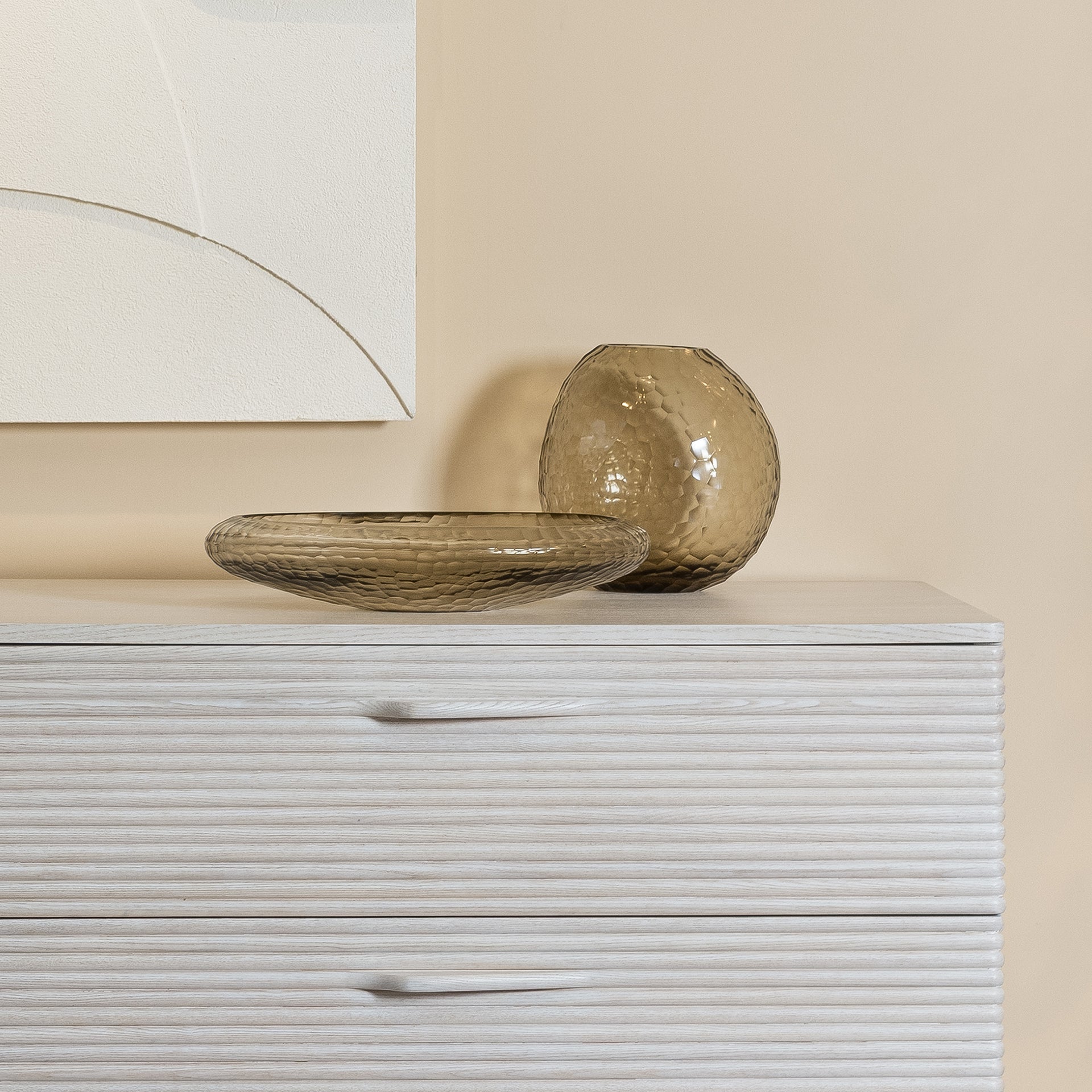 SMOKESTONE VASE