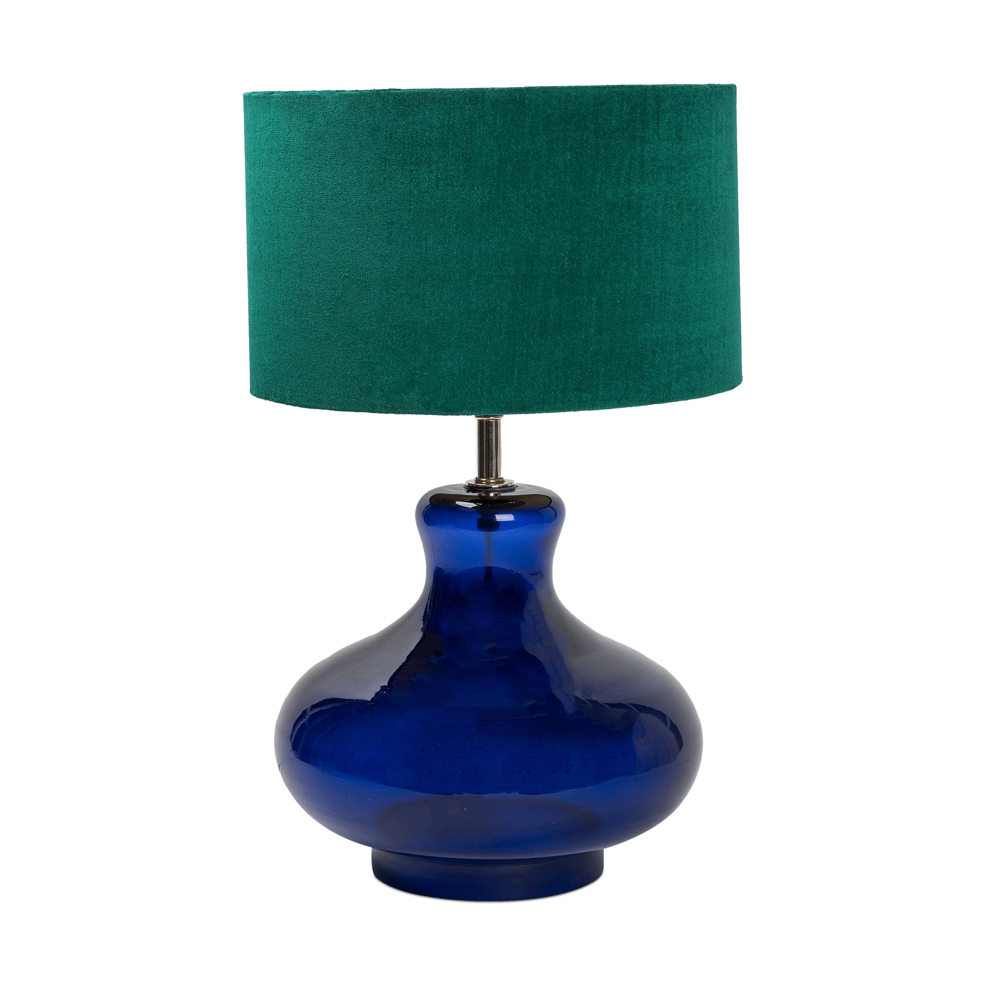 VELVET SHADE WITH FRINGES
