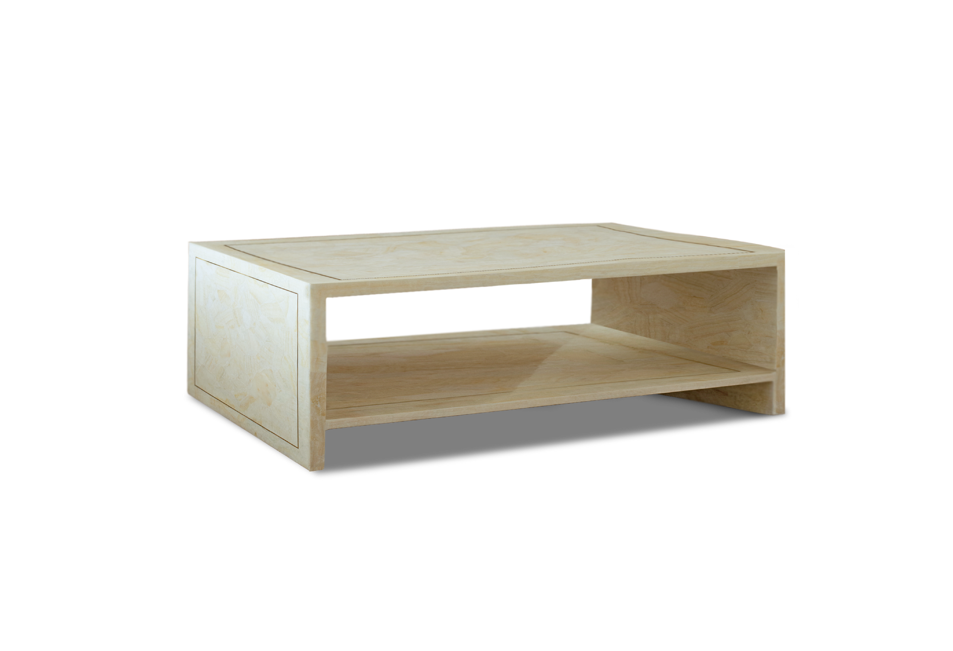 CLARA CRYSTAL STONE COFFEE TABLE