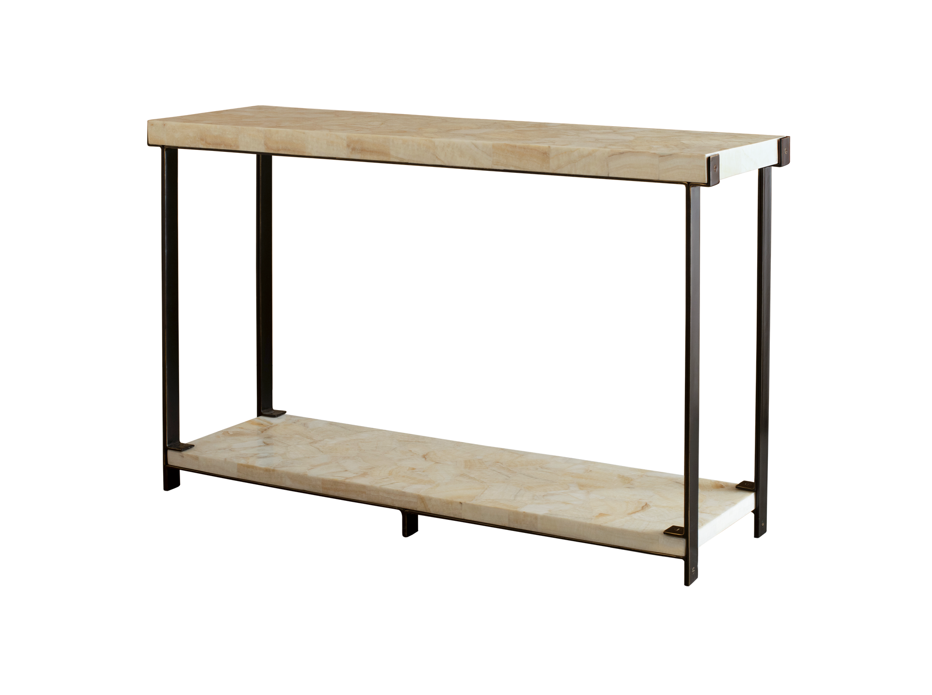 LEOPOLD CRYSTAL STONE CONSOLE