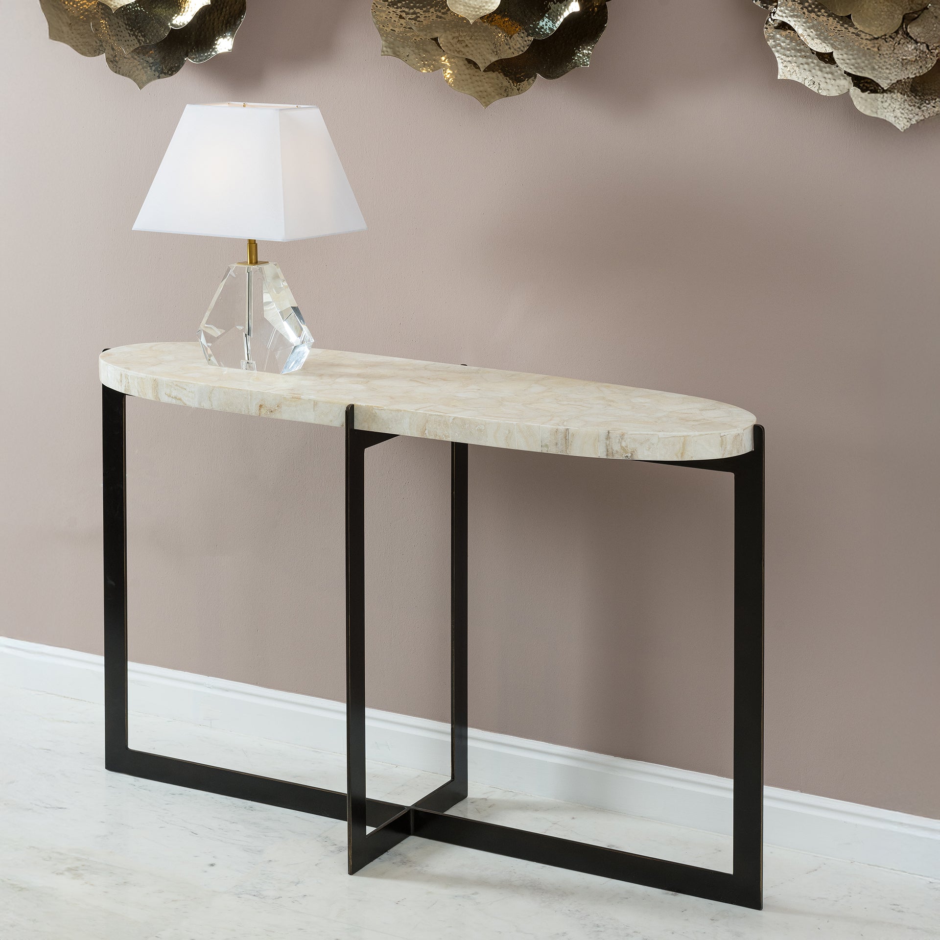 CIELO CRYSTAL STONE CONSOLE