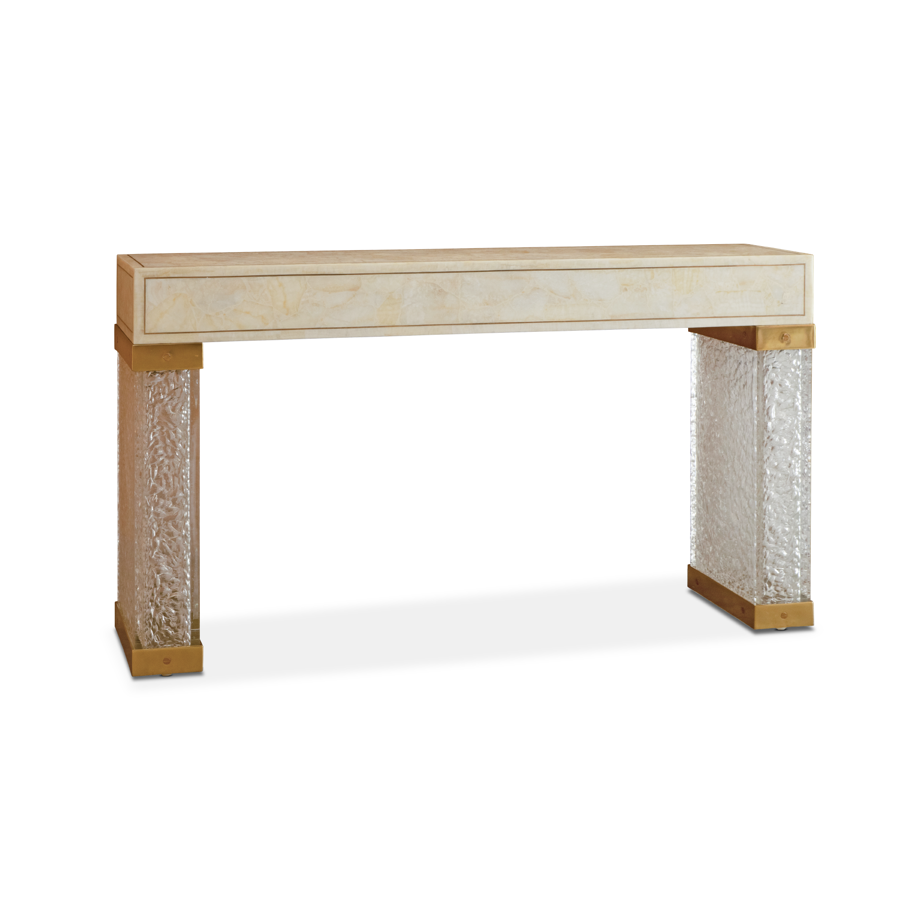 REGINA CRYSTAL STONE CONSOLE