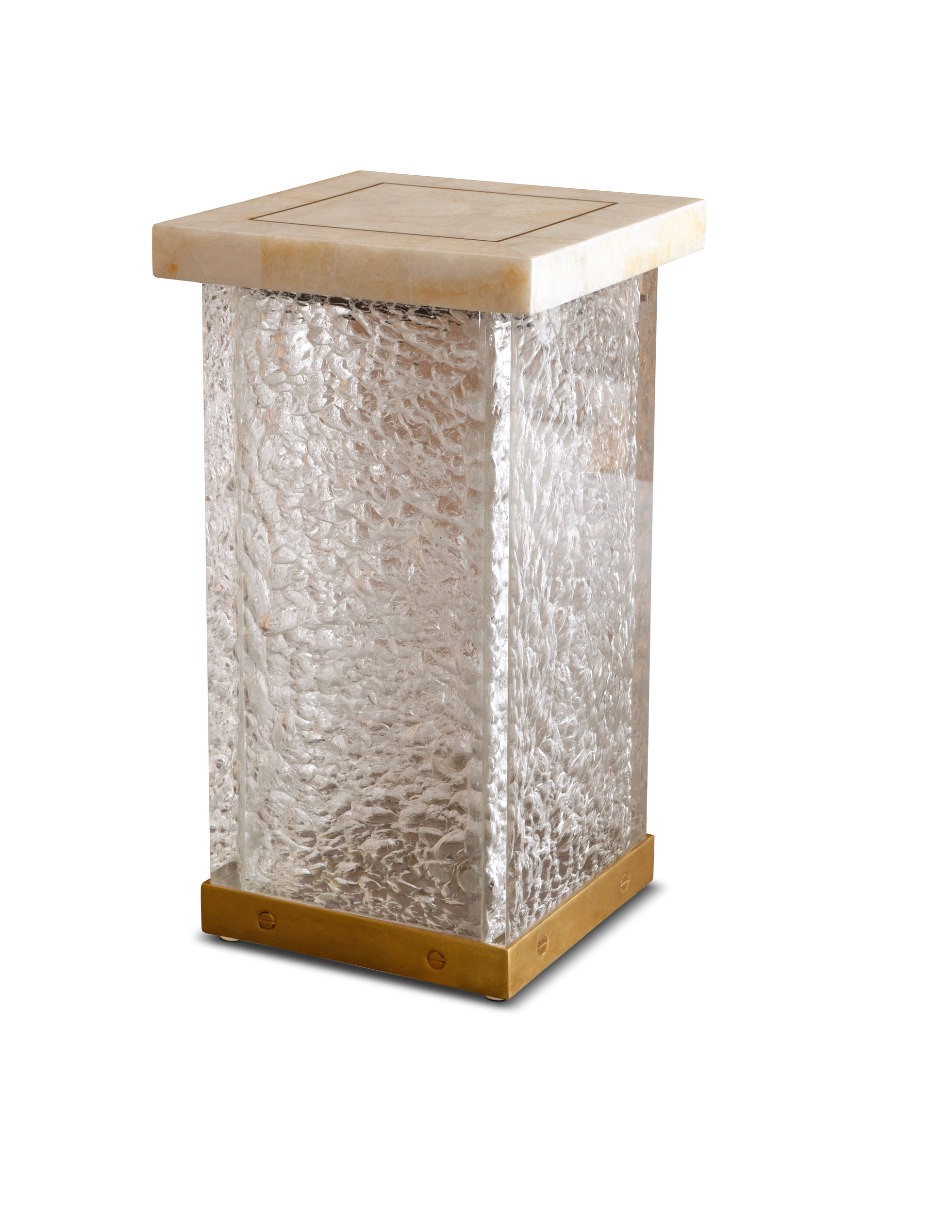 REGINA CRYSTAL STONE SPOT TABLE