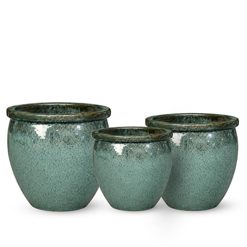 EMBAPE VERDE ROUND - SET OF 3