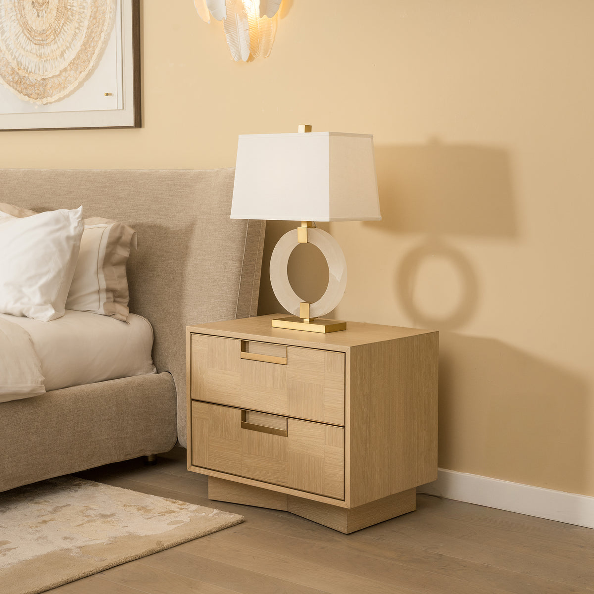 ALTO 2-DRAWER NIGHTSTAND