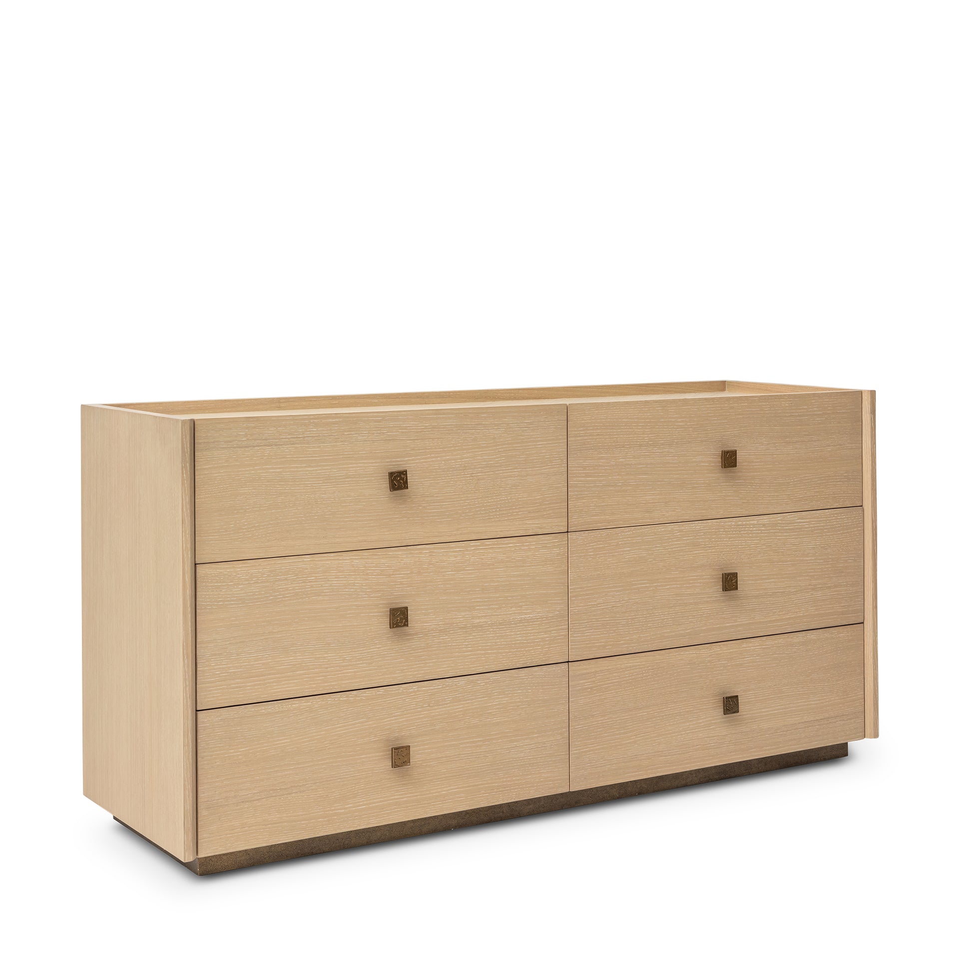 CARLTON HAMPTON OAK 6-DRAWER CHEST