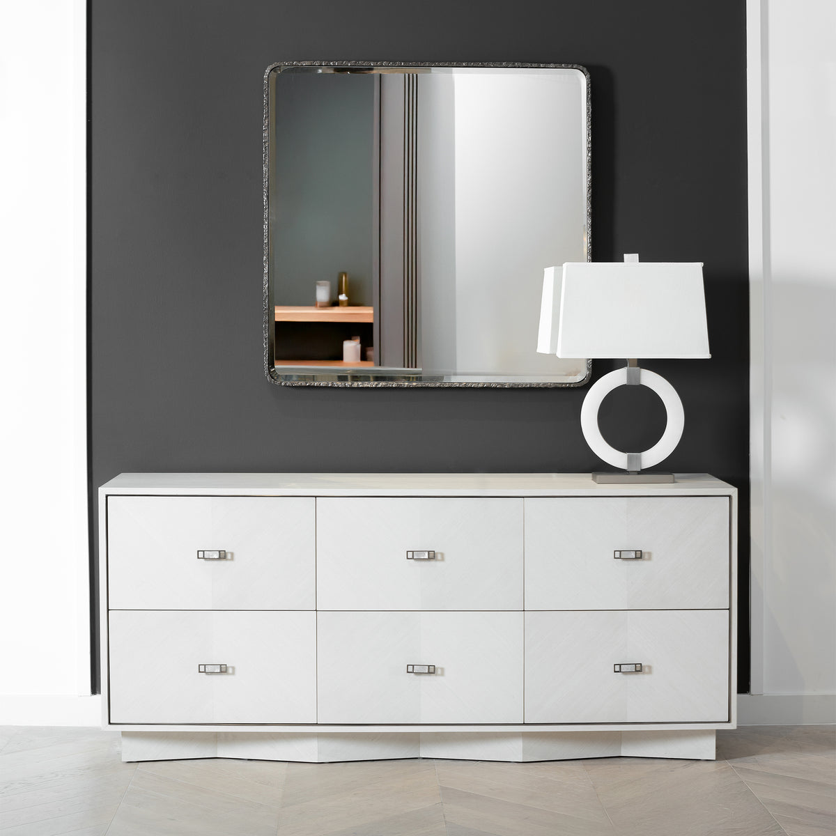 AGATE 6-DRAWER CHEST