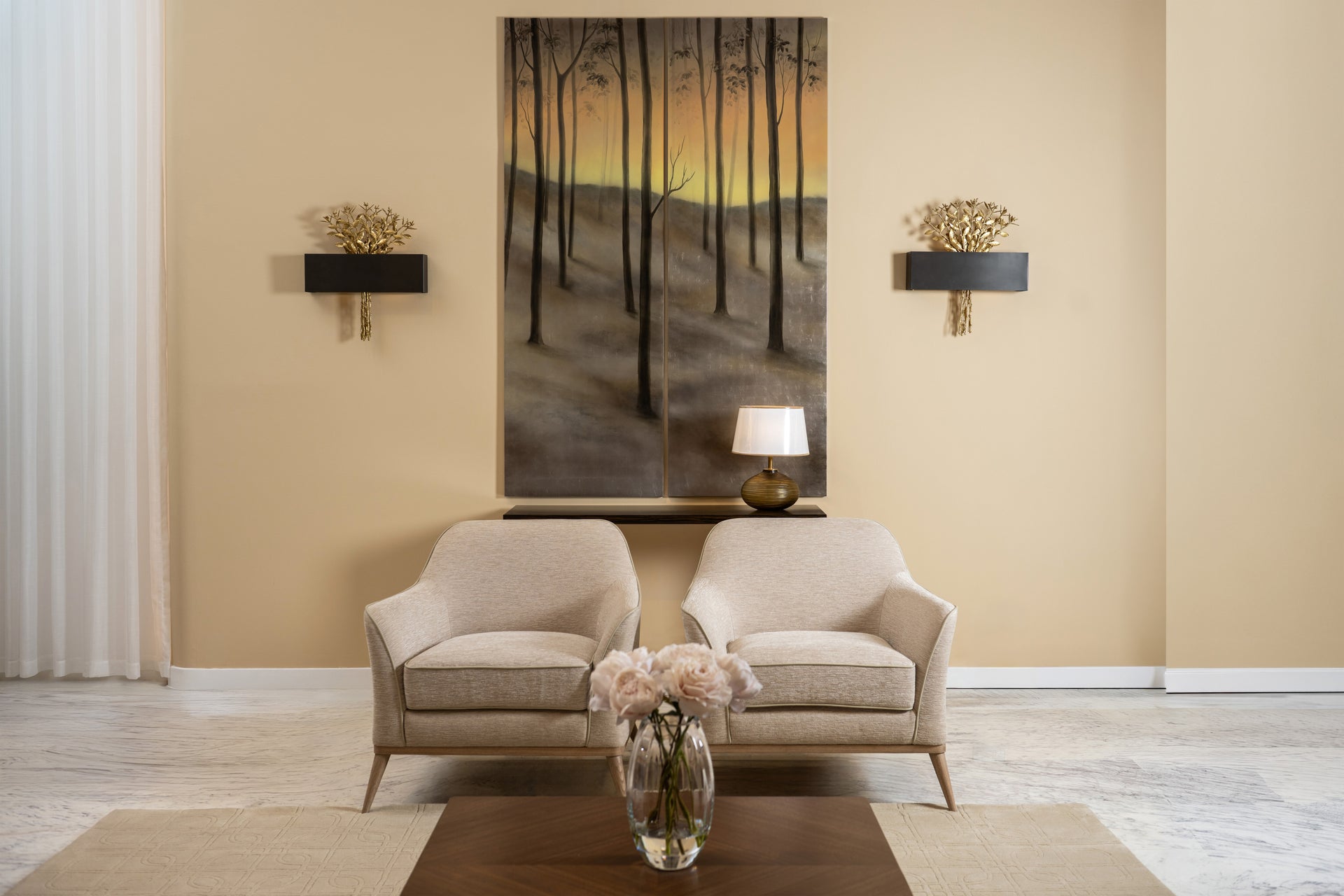 PEACEFUL SHADOWS - SET OF 2