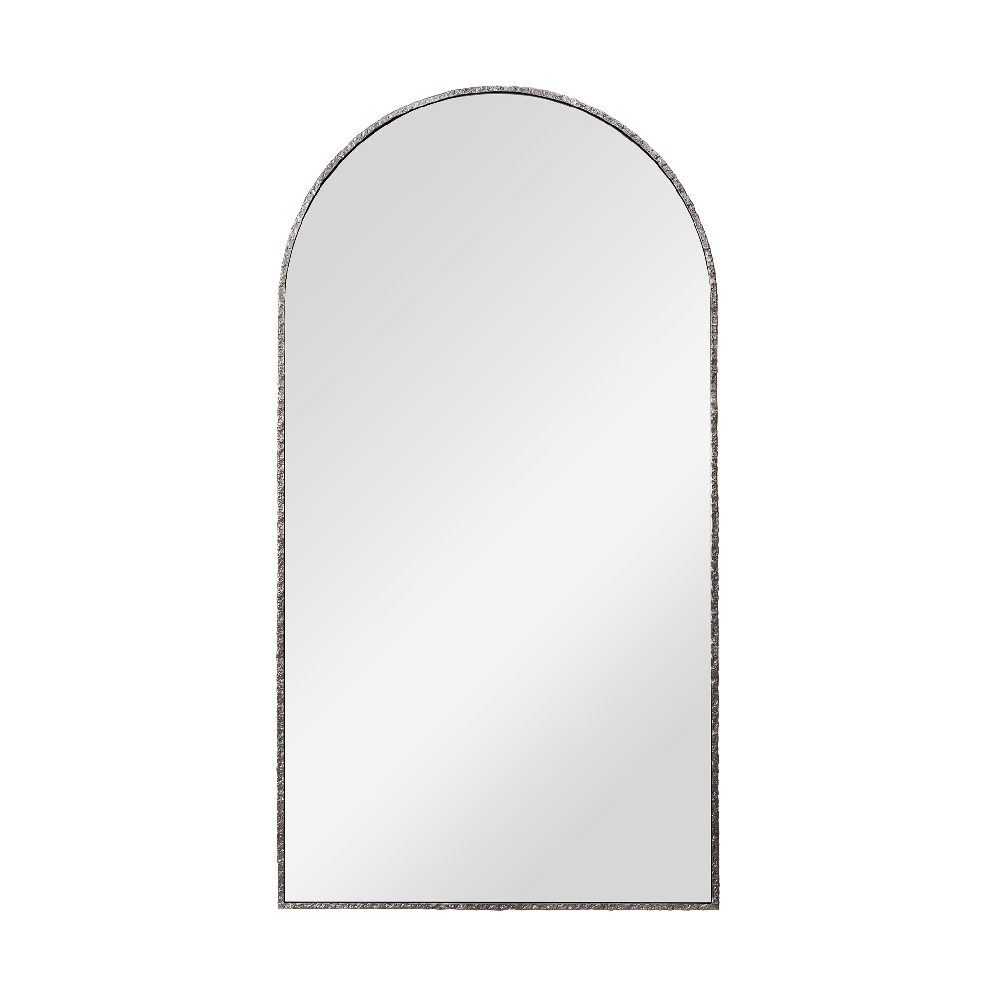 CAYMAN INVERSE ARCH PEWTER WALL MIRROR