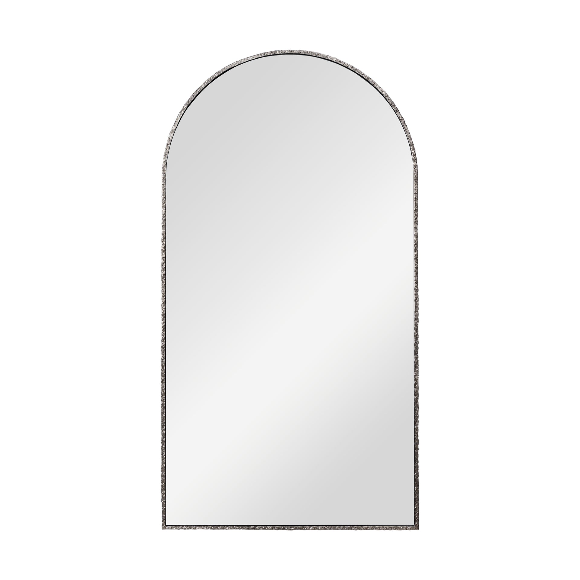 CAYMAN INVERSE ARCH PEWTER WALL MIRROR
