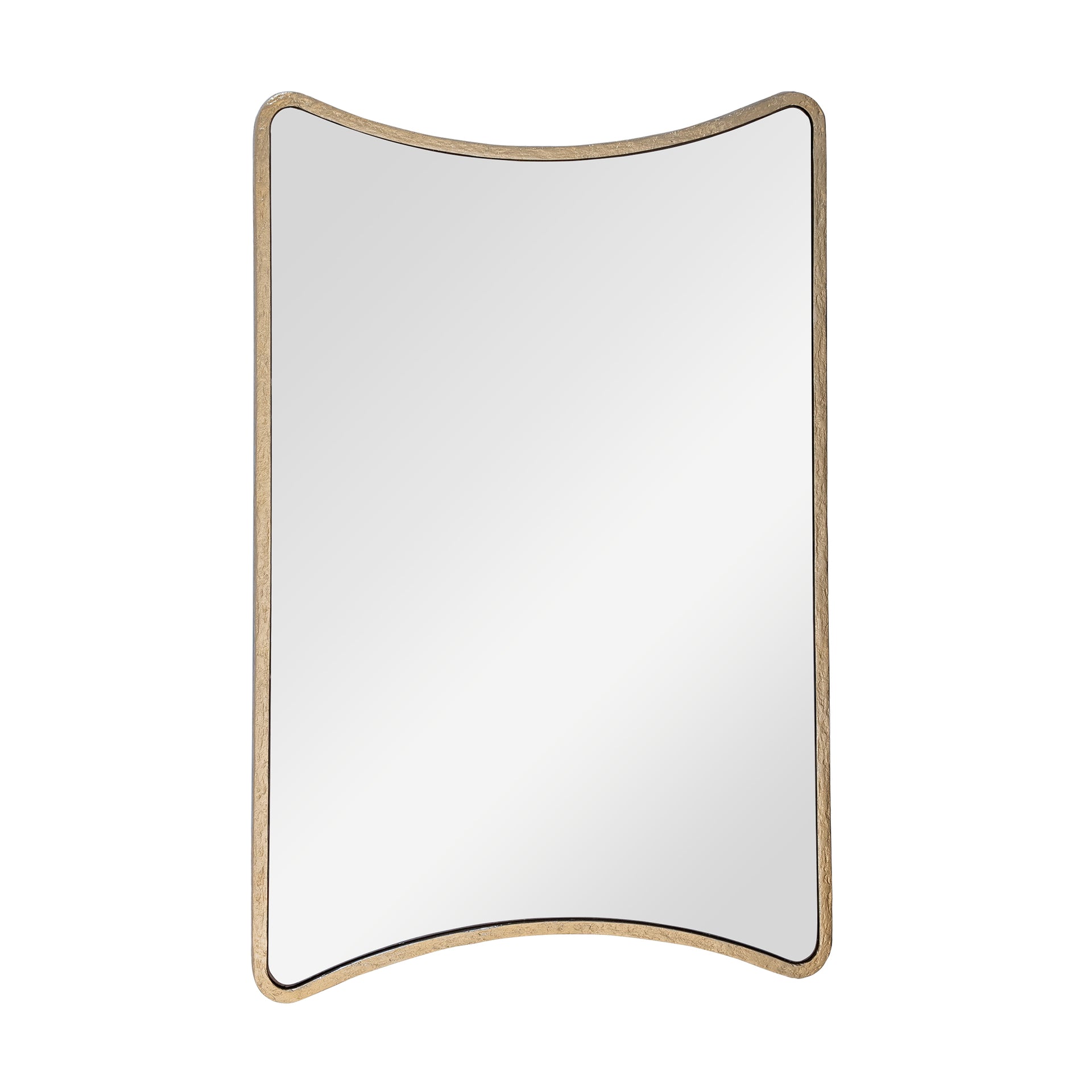 CAYMAN ORGANIC ANTIQUE BRASS WALL MIRROR