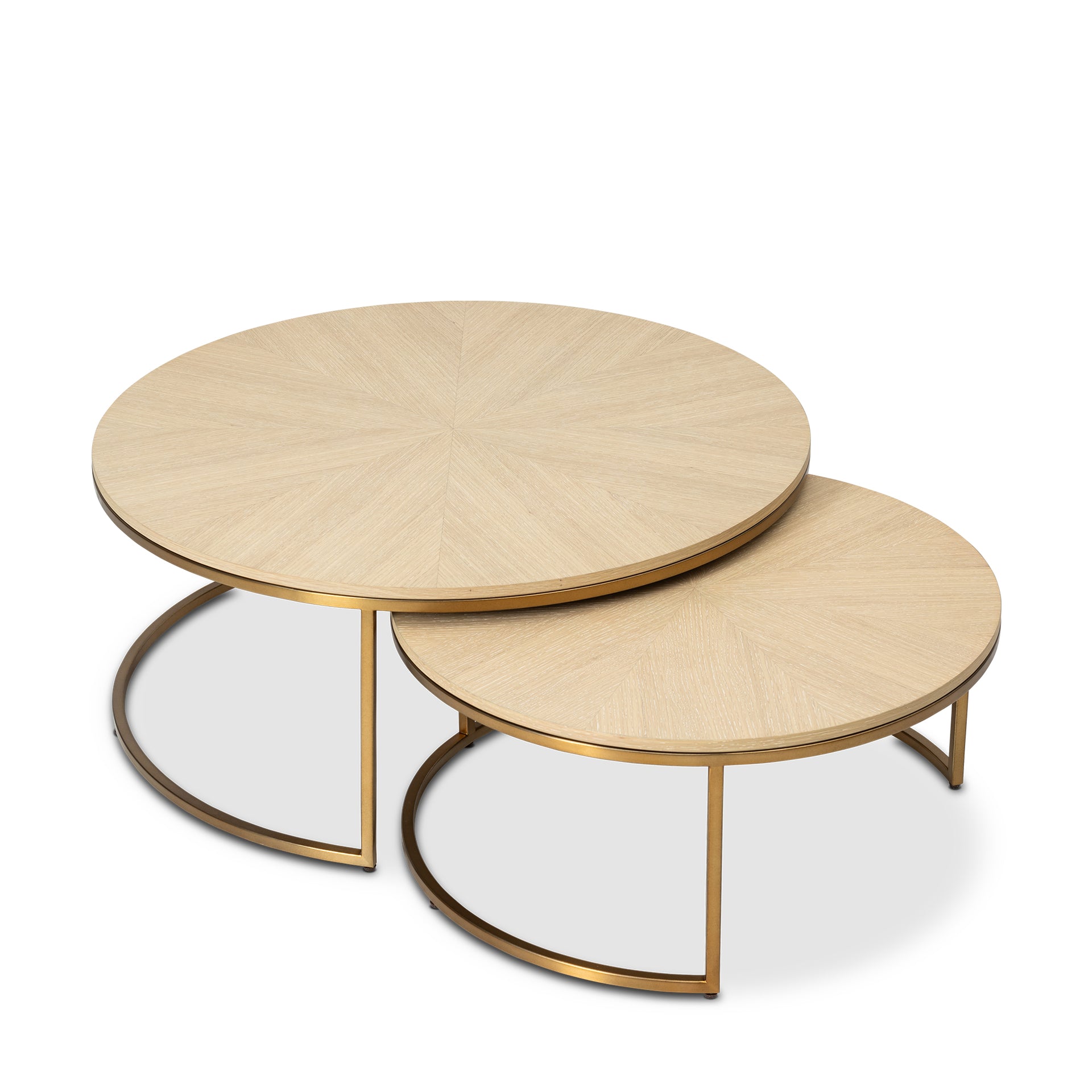 GALLO HAMPTON OAK ROUND COCKTAIL TABLE