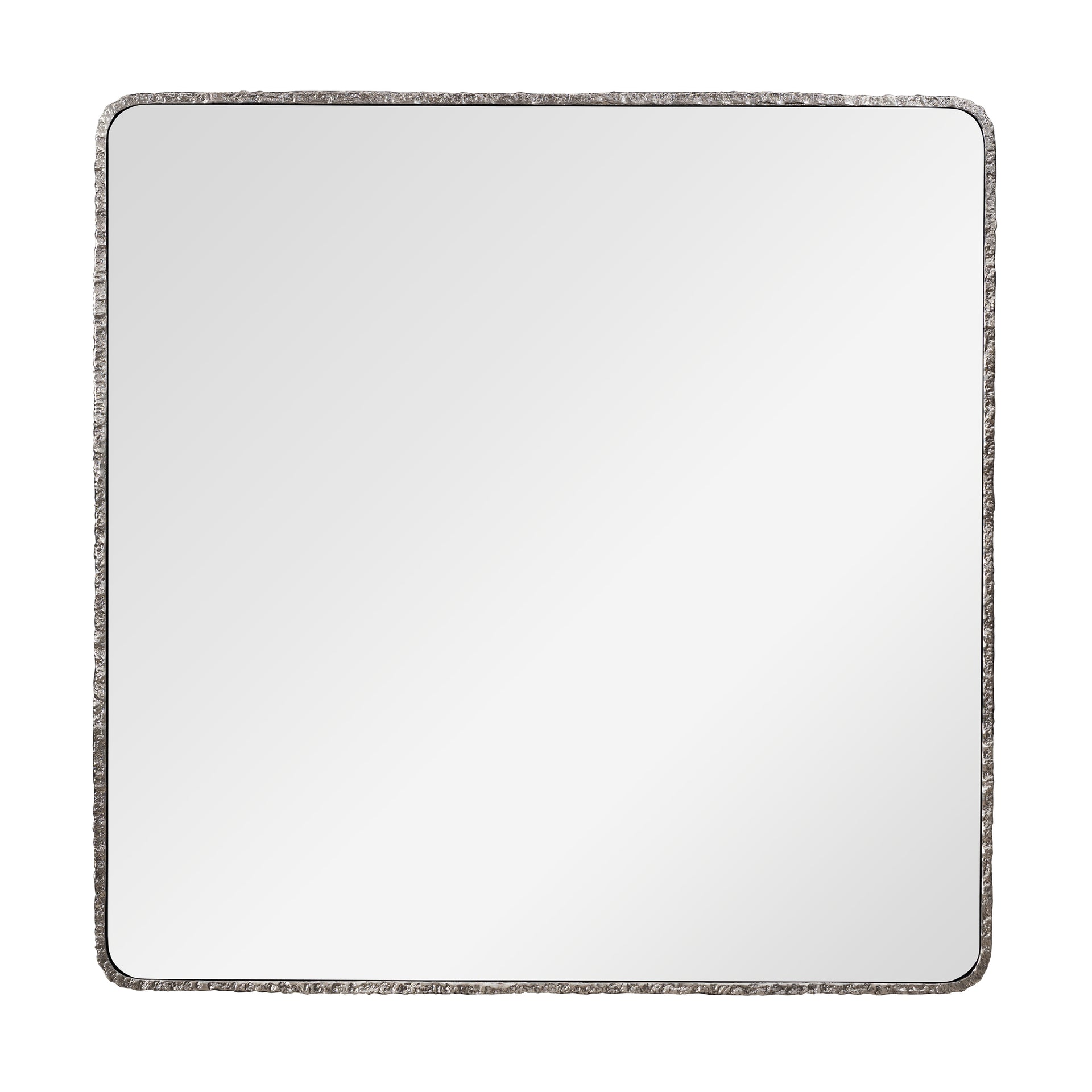 CAYMAN SQUARE PEWTER WALL MIRROR