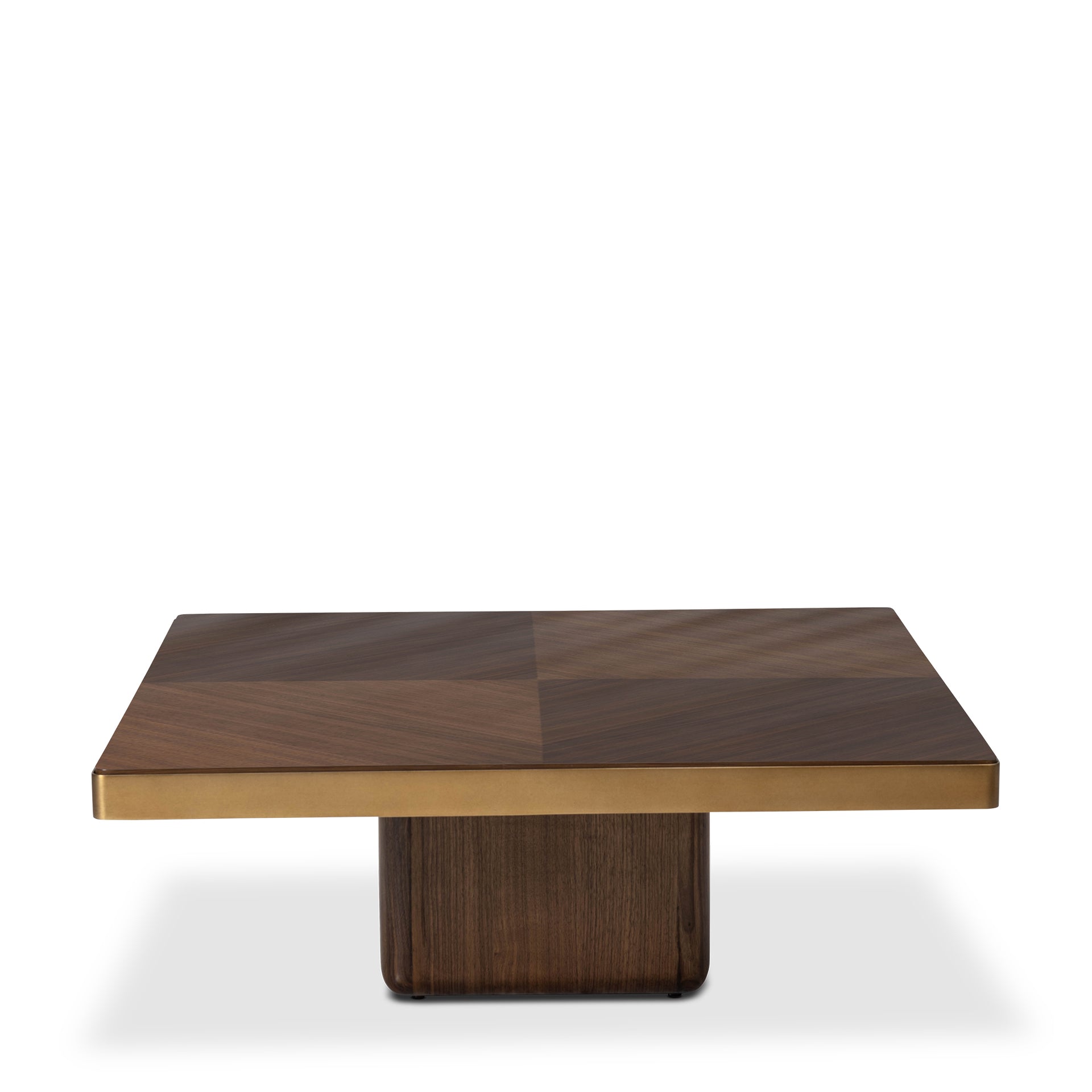 DIMITRI MIDTONE WALNUT SQUARE COCKTAIL TABLE