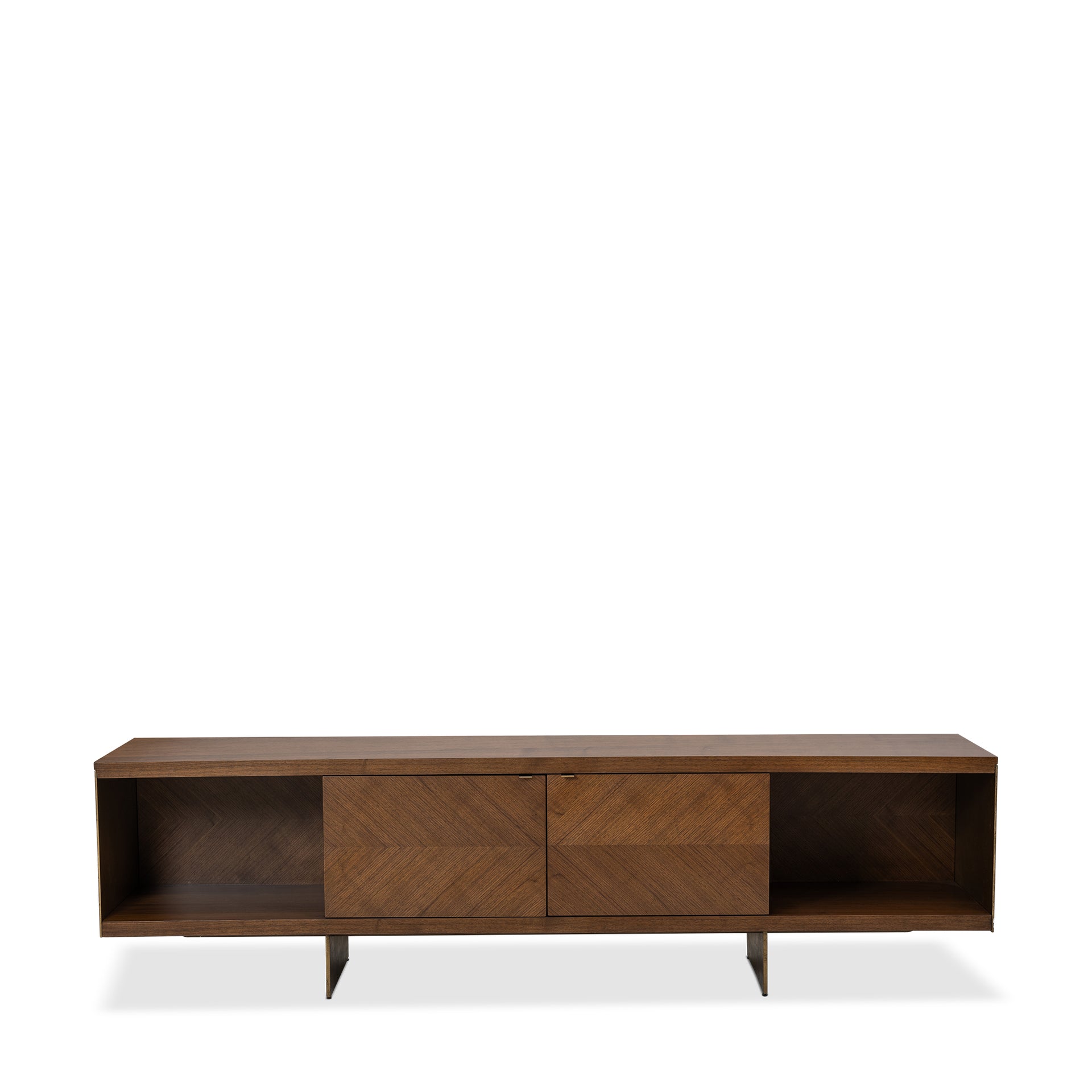 DIMITRI MIDTONE WALNUT MEDIA CABINET