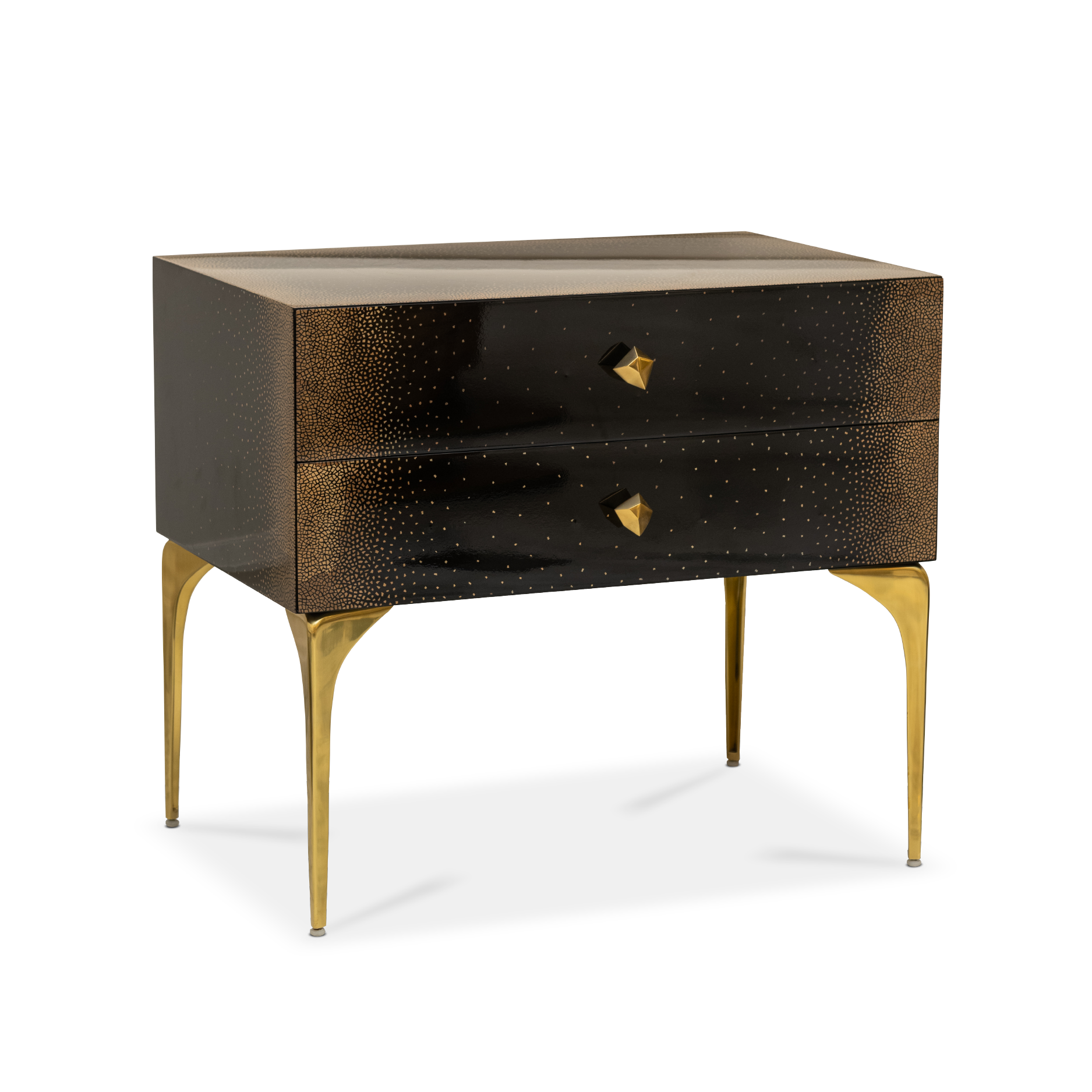 BRETTON 2-DRAWER NIGHTSTAND