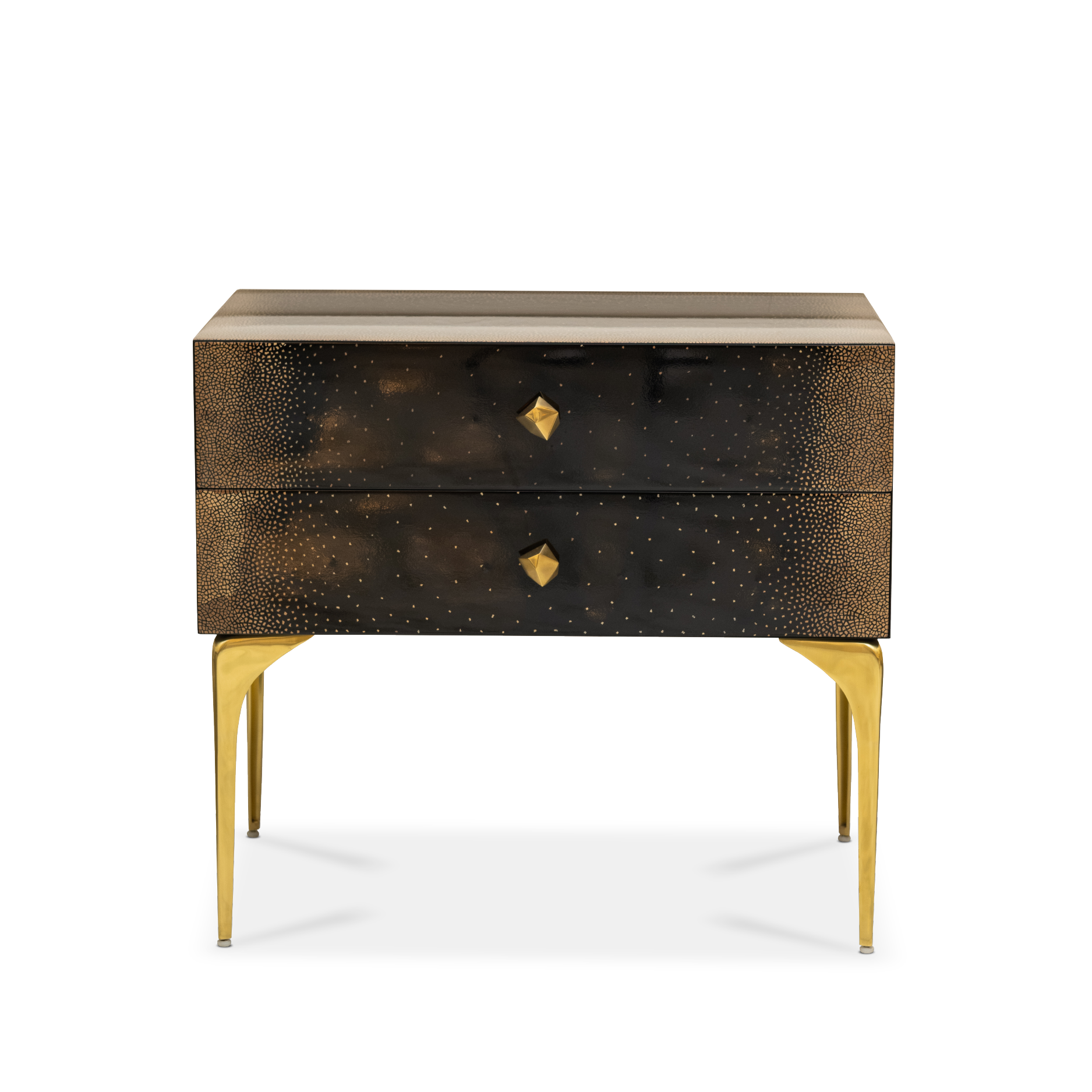 BRETTON 2-DRAWER NIGHTSTAND