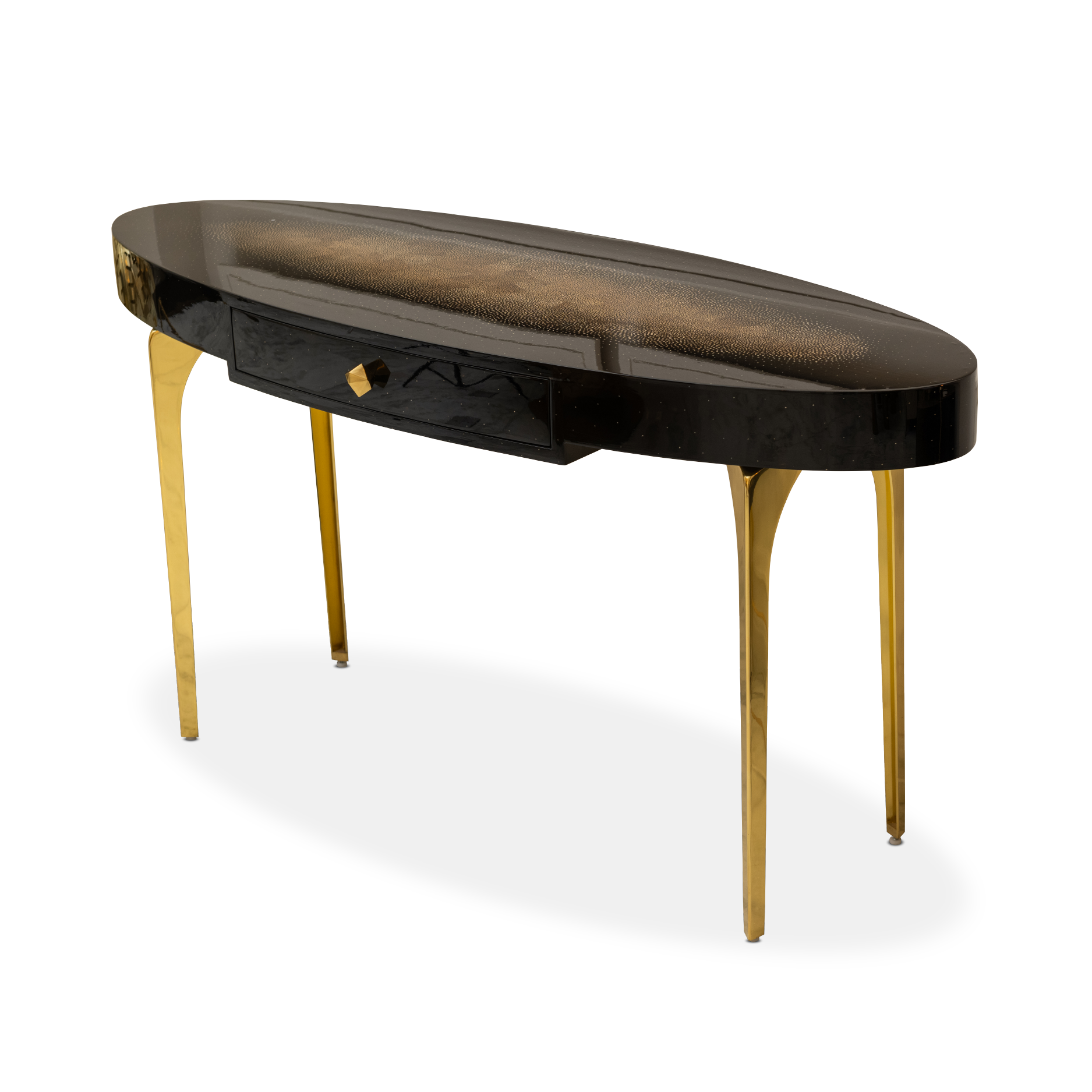 SKYLE OVAL CONSOLE DRESSER