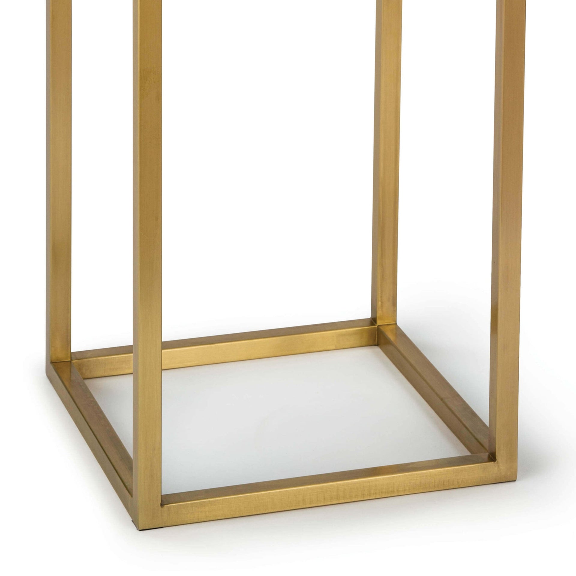 SAWYER ACCENT TABLE NATURAL BRASS