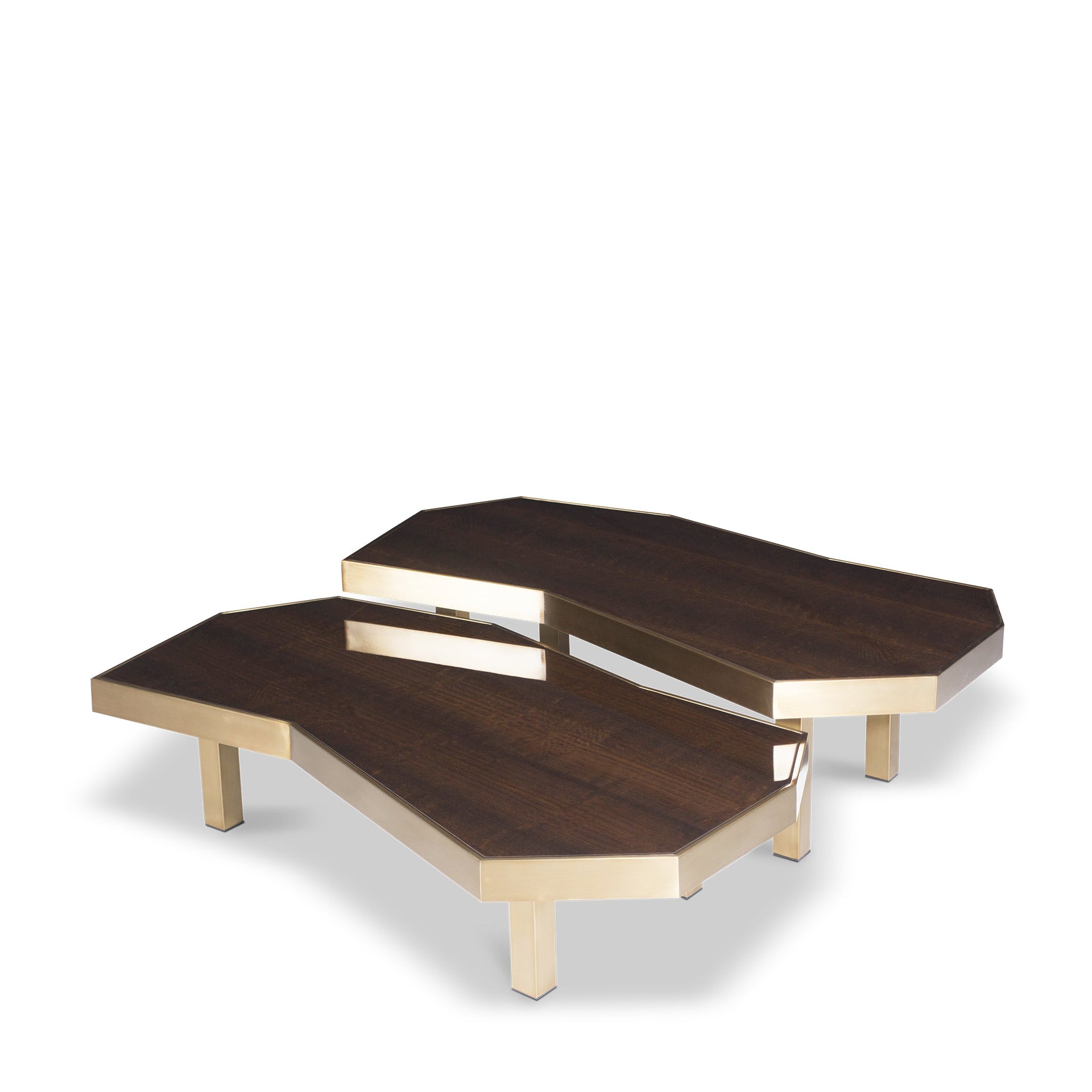 AURA SMOKED EUCALYPTUS LOW COFFEE TABLE