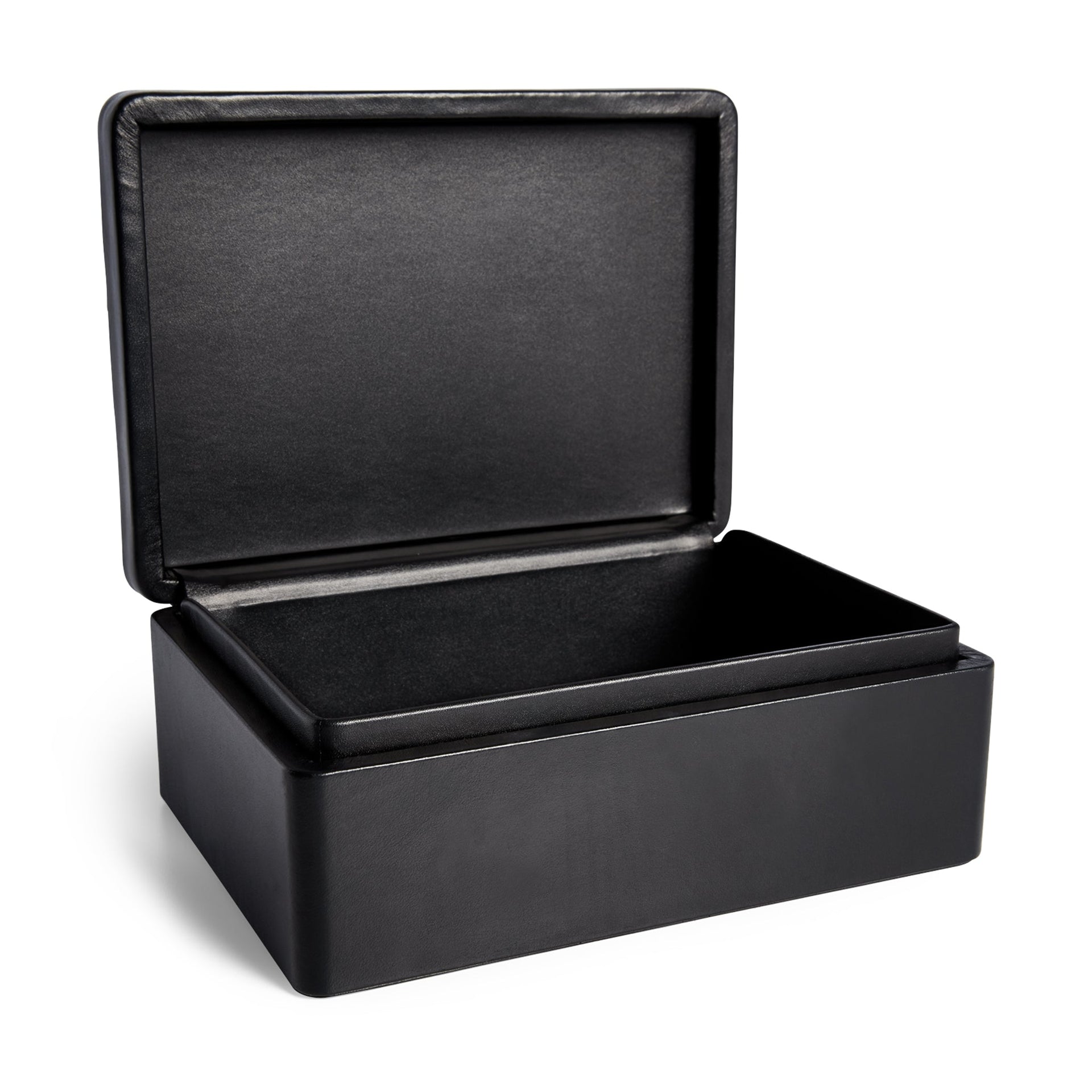 ADRIENNE BOX IN CALFSKIN - BLACK