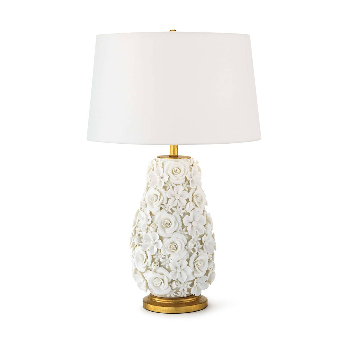 ALICE PORCELAIN FLOWER TABLE LAMP
