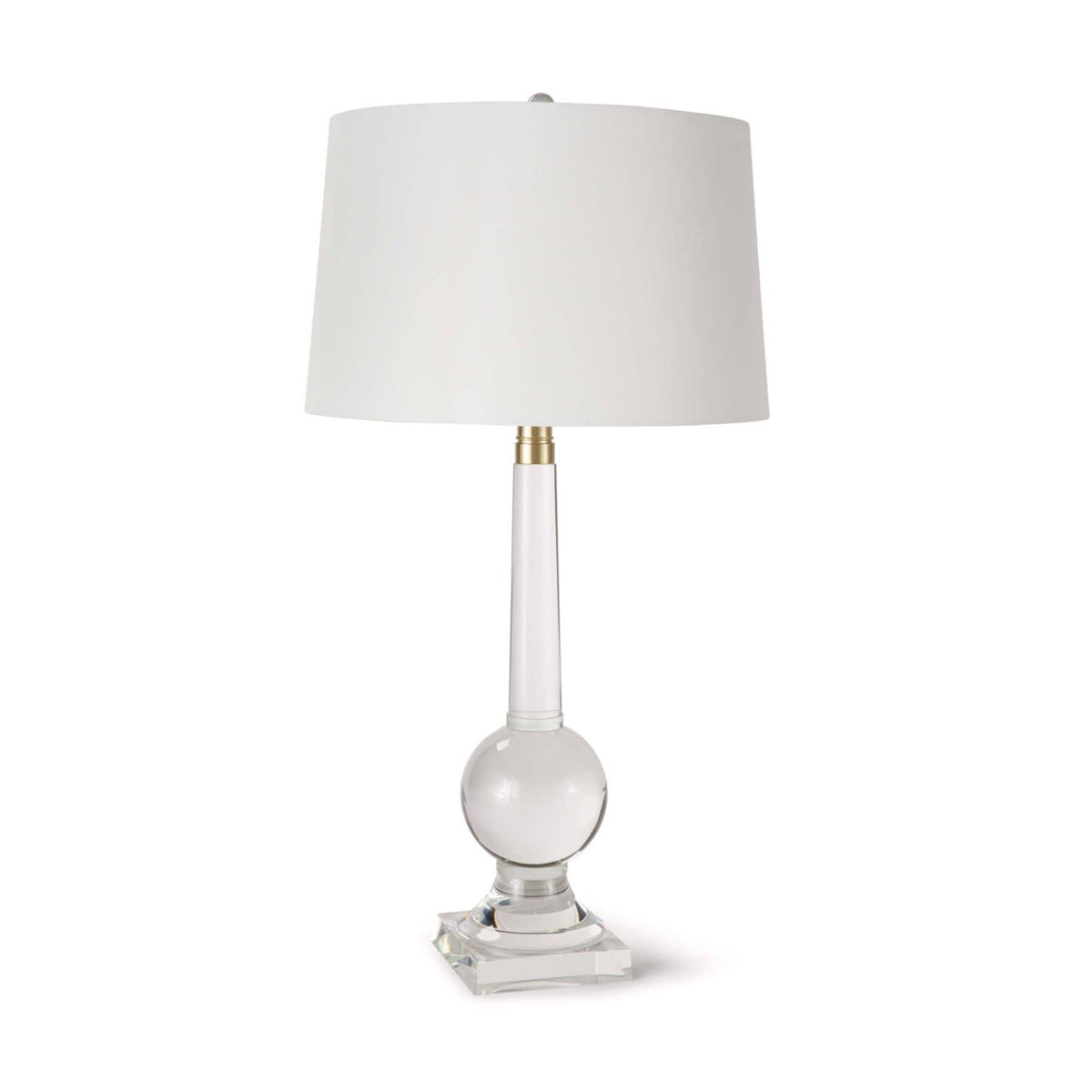 STOWE CRYSTAL TABLE LAMP CLEAR