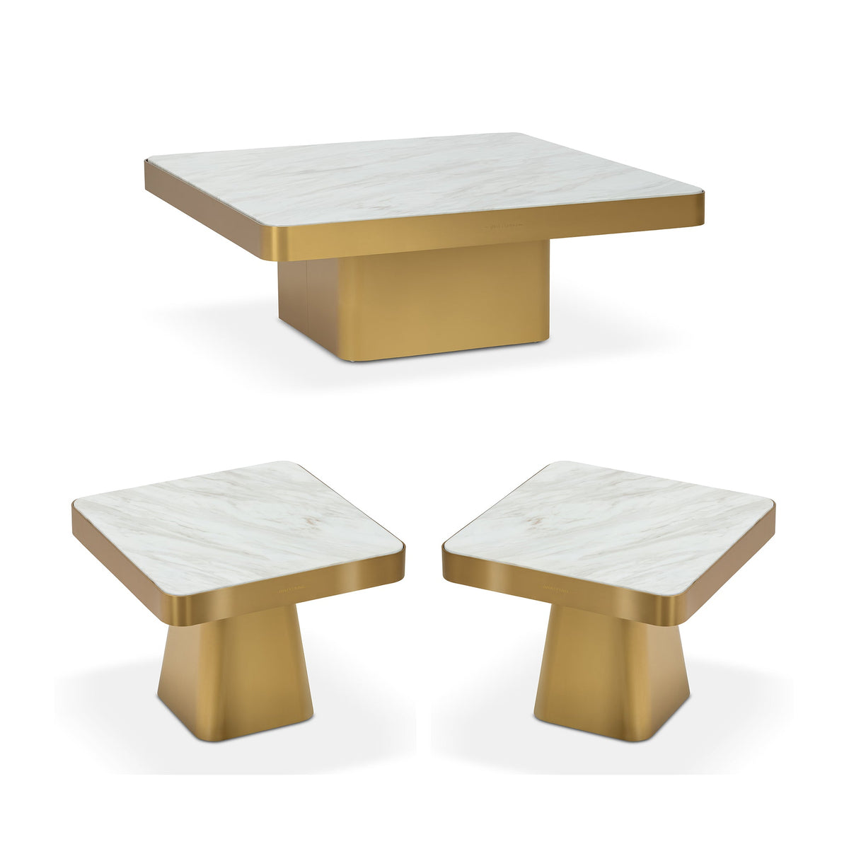 ELON BRASS TABLE SET