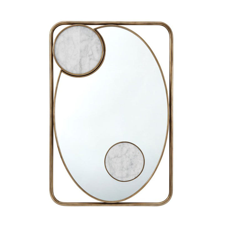 Rectangle Iconic Items Iconic Rectangular Mirror | Mirror By Theodore Alexander | Décor And ...