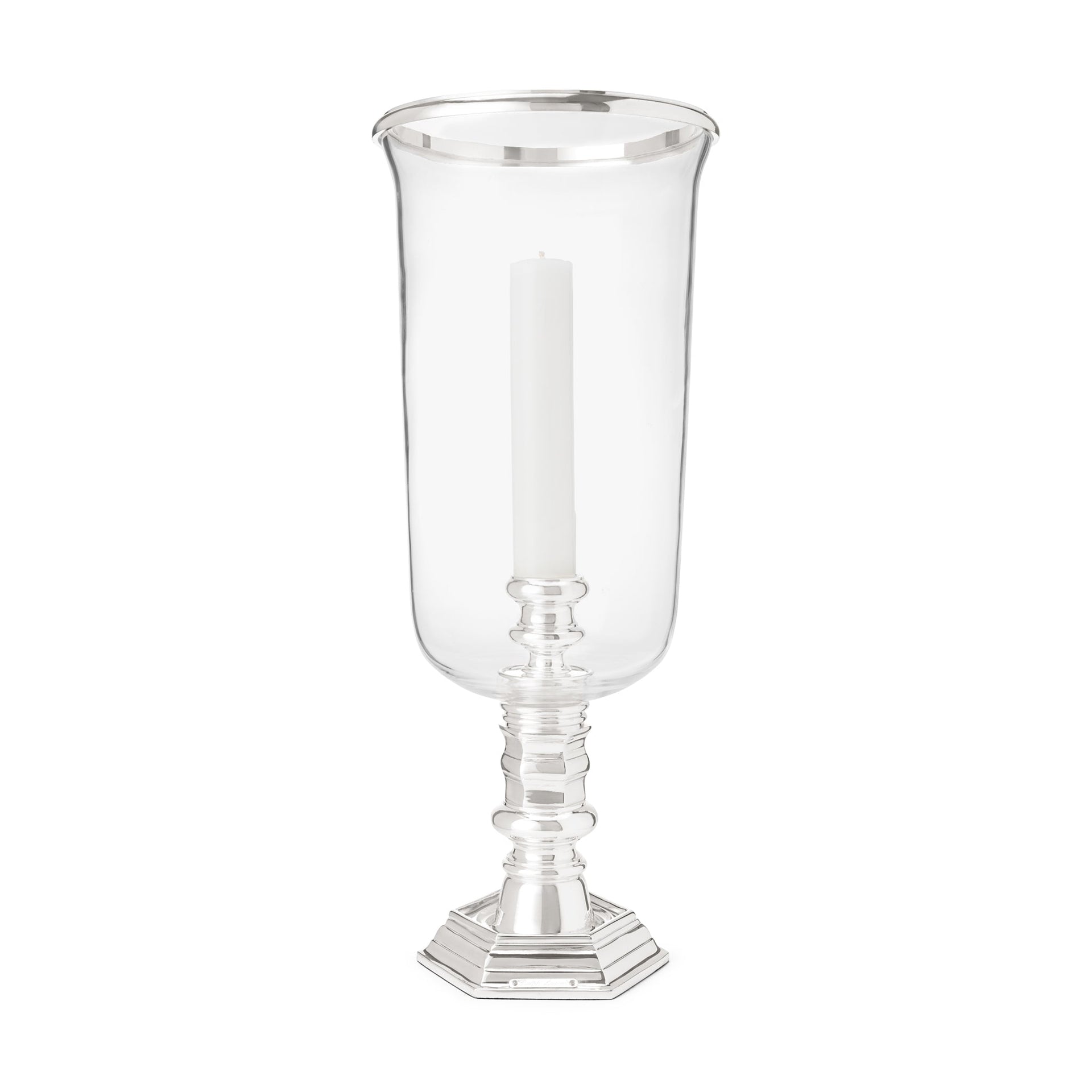 LARGE CLASSIC LANTERN - SILVER