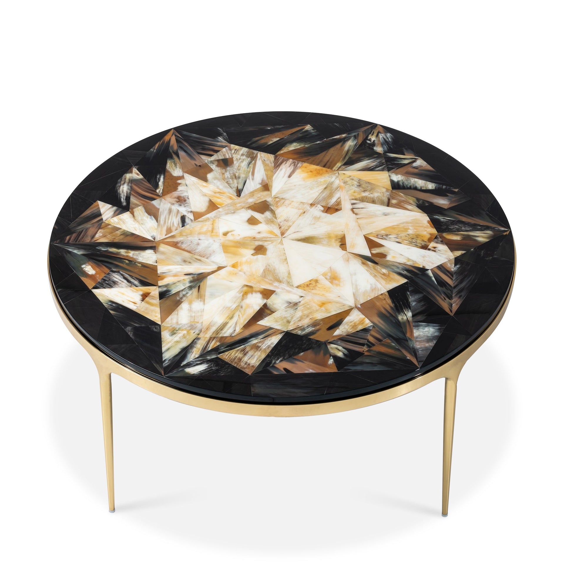 SKYLE BLACK HORN COFFEE TABLE