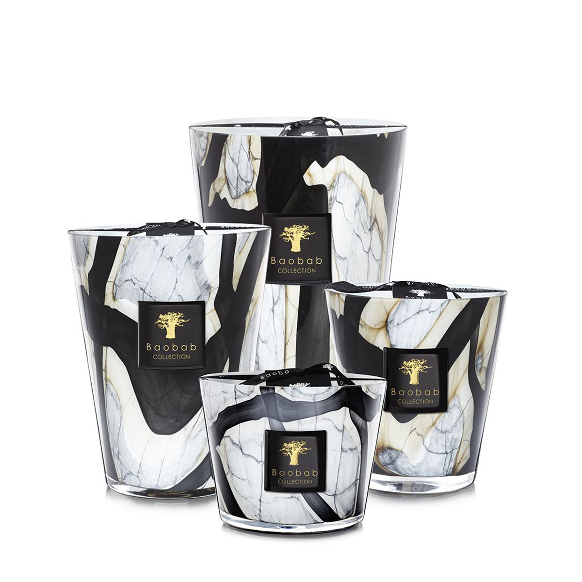 MAX 24 STONES MARBLE SCENTED CANDLE