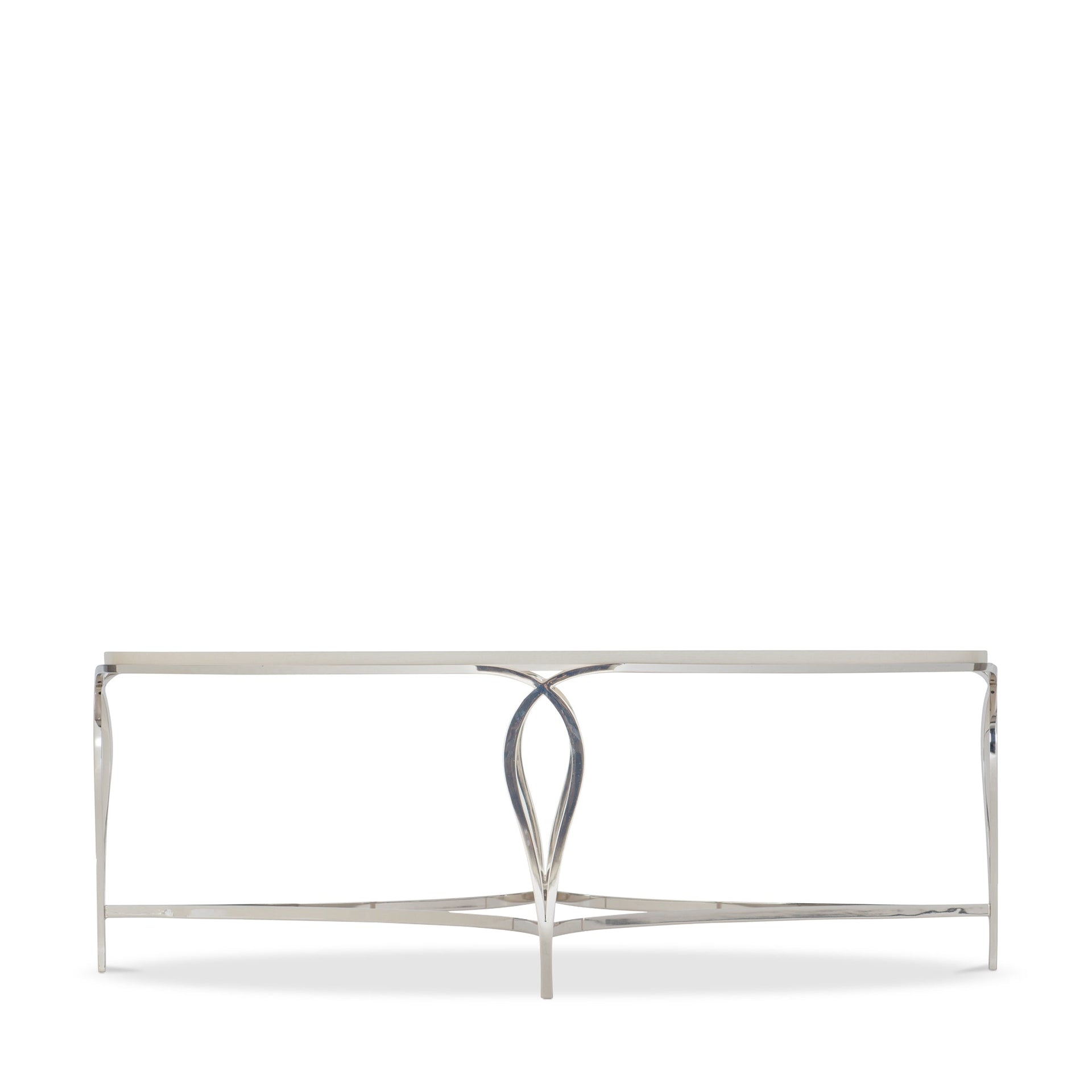 CALISTA METAL OVAL COCKTAIL TABLE